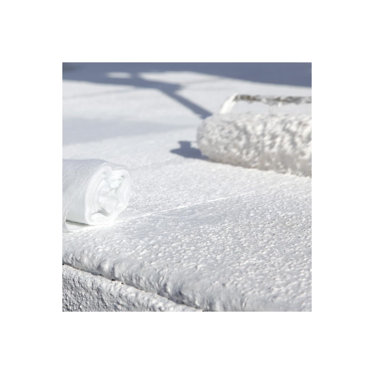 ARCATHAN Colored Polyurethane Roof Waterproofing Resin - 15 kg White - ARCANE INDUSTRIES | Durable Waterproof Coating for Flat Roofs, Terraces & Concrete Surfaces