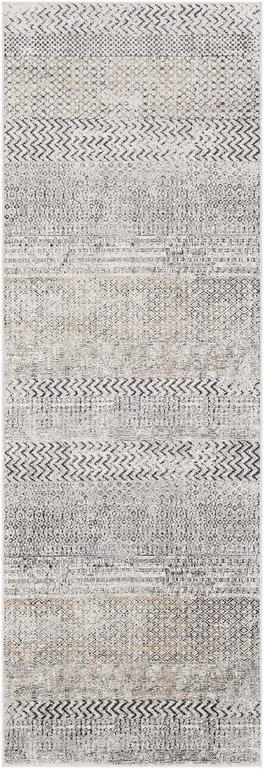 Modern Gray Hauteloom Rombauer Area Rug 6'9