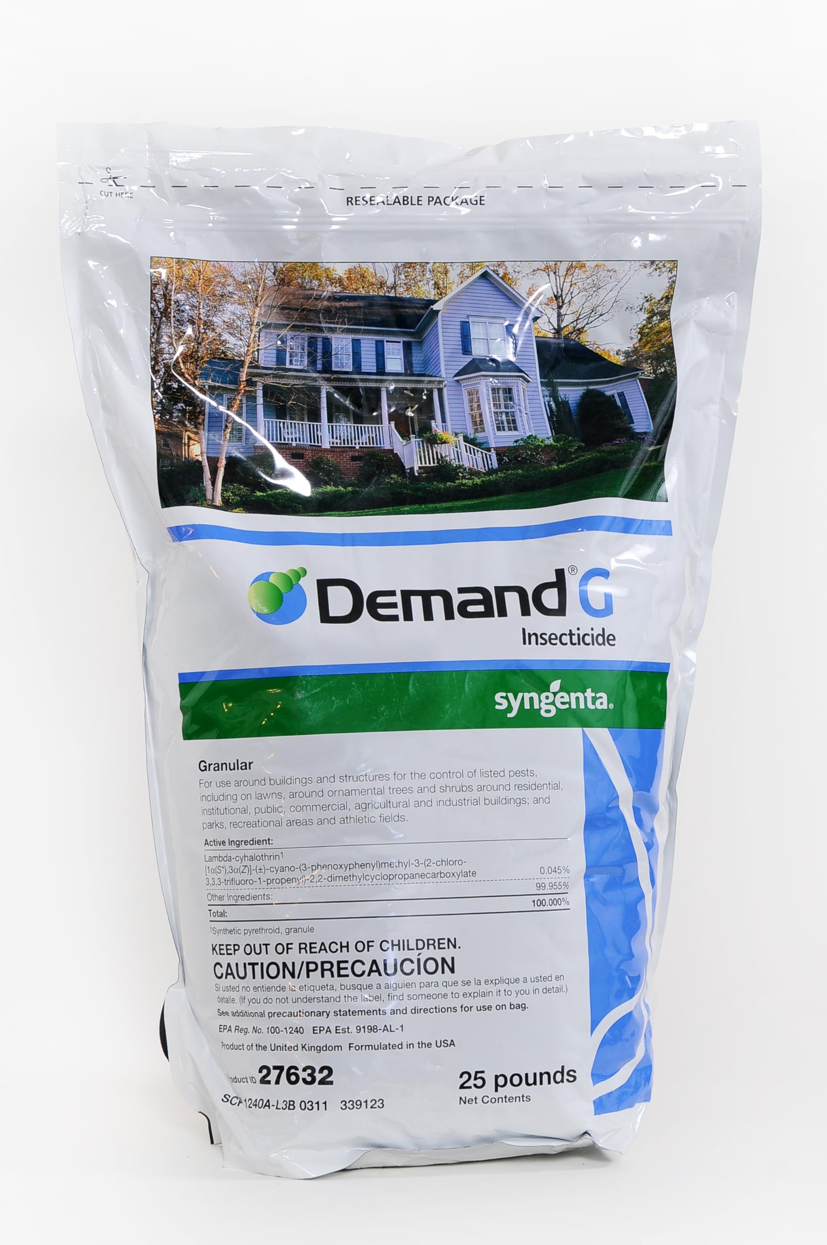 Demand G Granules - 2 Pack (25 Lb Bags Each) | Fast-Acting Insecticide for Lawns & Gardens | Outdoor Pest Control for Ants, Fleas & Ticks