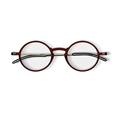 ThinOptics Rectangular Reading Glasses - Lightweight & Stylish Readers for Men & Women - Perfect for Reading, Work, and Travel