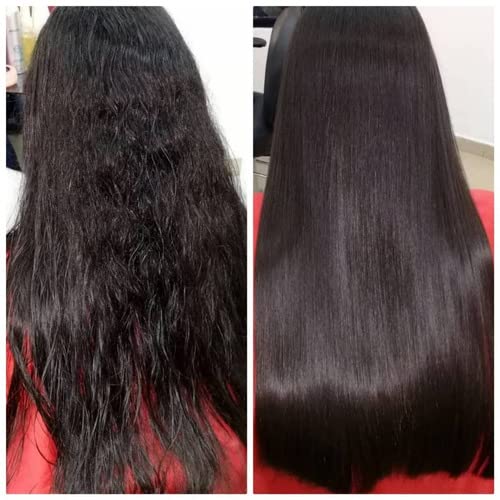 Professional Keratin Treatment Chocolate 3.7 Liters (1 Gallon 128 oz) - Kerafruit Keratina for Salon-Quality Hair Smoothing & Repair - Perfect for Home Use & Professional Stylists