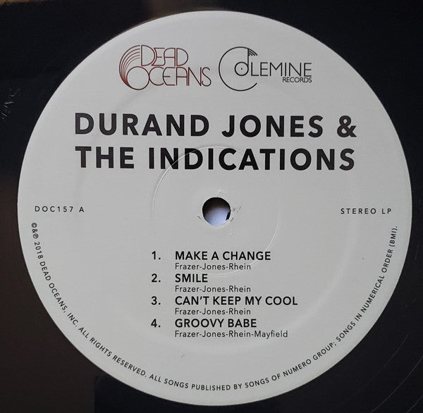 Durand Jones & The Indications Vinyl LP Album - Limited Edition 180g Reissue (Mint Condition) - Perfect for Jazz & Soul Music Collectors and Audiophiles
