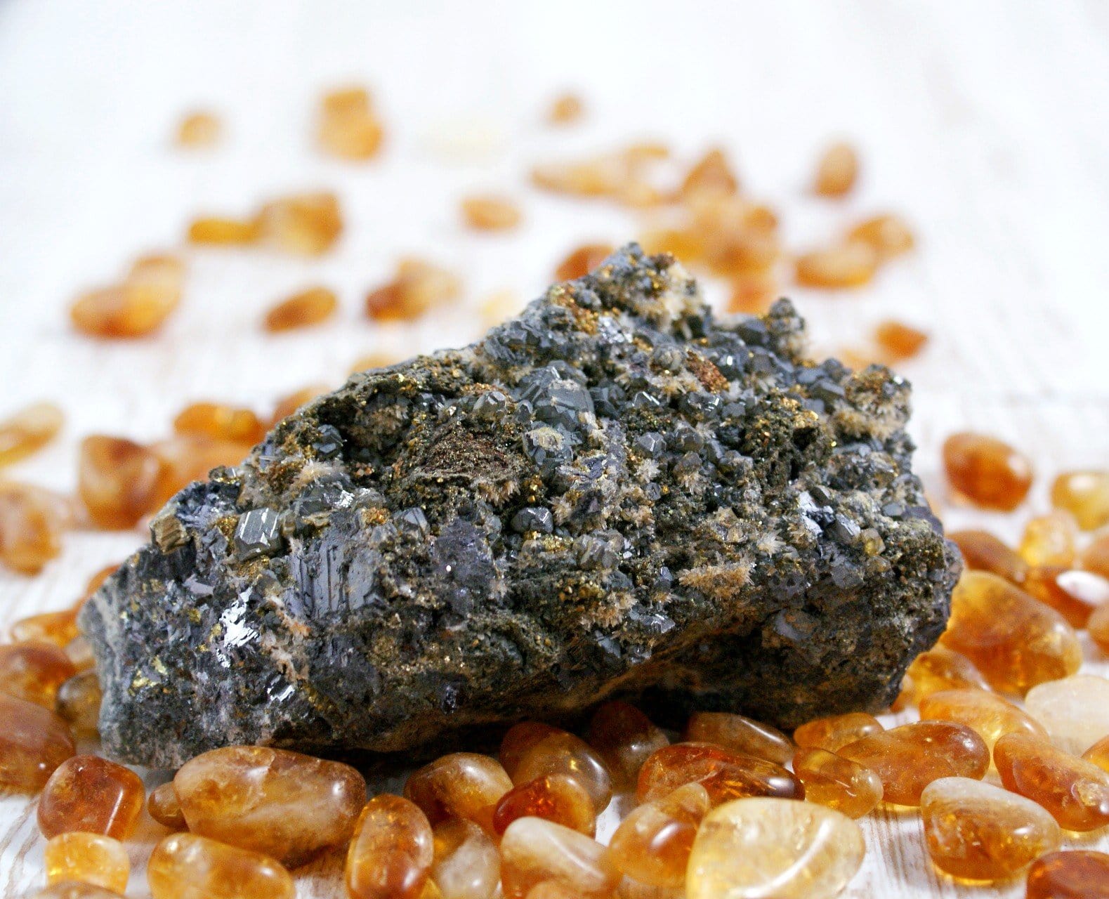 Natural Bulgarian Galena and Pyrite Crystals - High Quality Mineral Specimens for Collectors, Healing & Home Decor