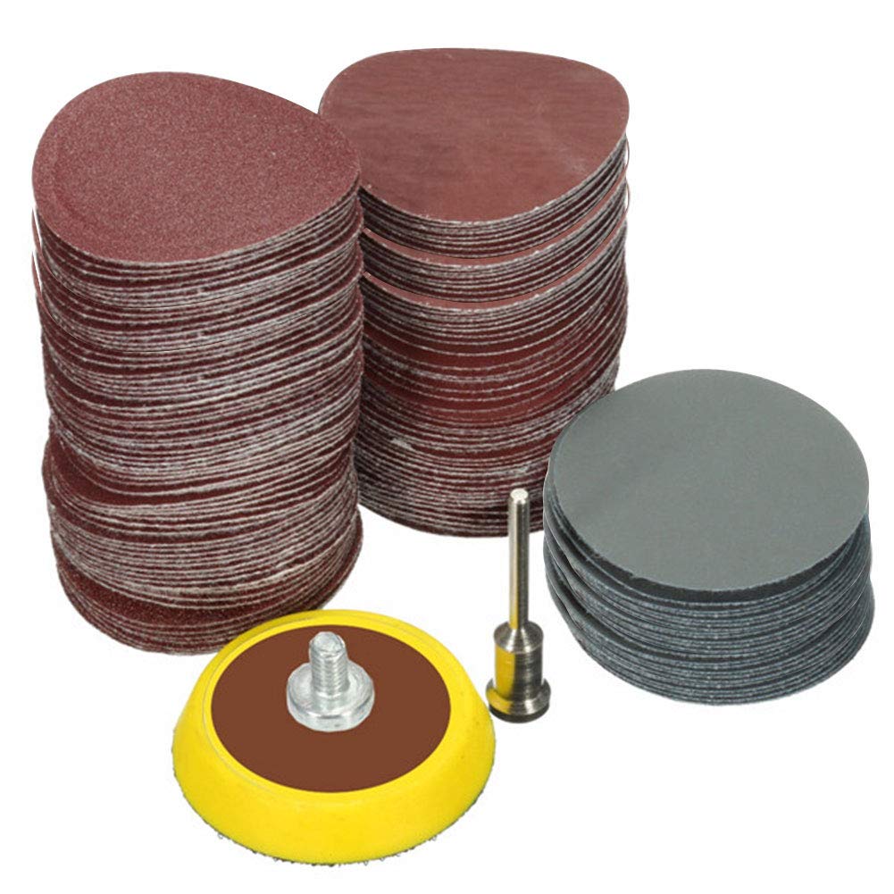 300PCS 1 Inch Sanding Discs with 1/8