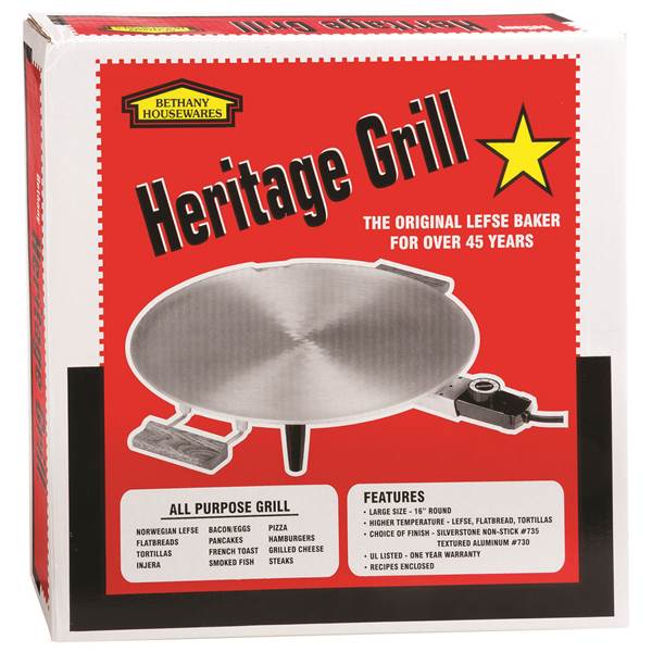 Heritage Grill Non-Stick BBQ Griddle – Perfect for Outdoor Cooking, Camping, and Backyard Grilling