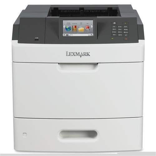 Lexmark MS810DN Laser Printer - 55 ppm Mono, 1200x1200 dpi, Auto Duplex, 650-Sheet Capacity | High-Speed Office Printer for Business & Home Use | Certified Refurbished with Gigabit Ethernet & USB