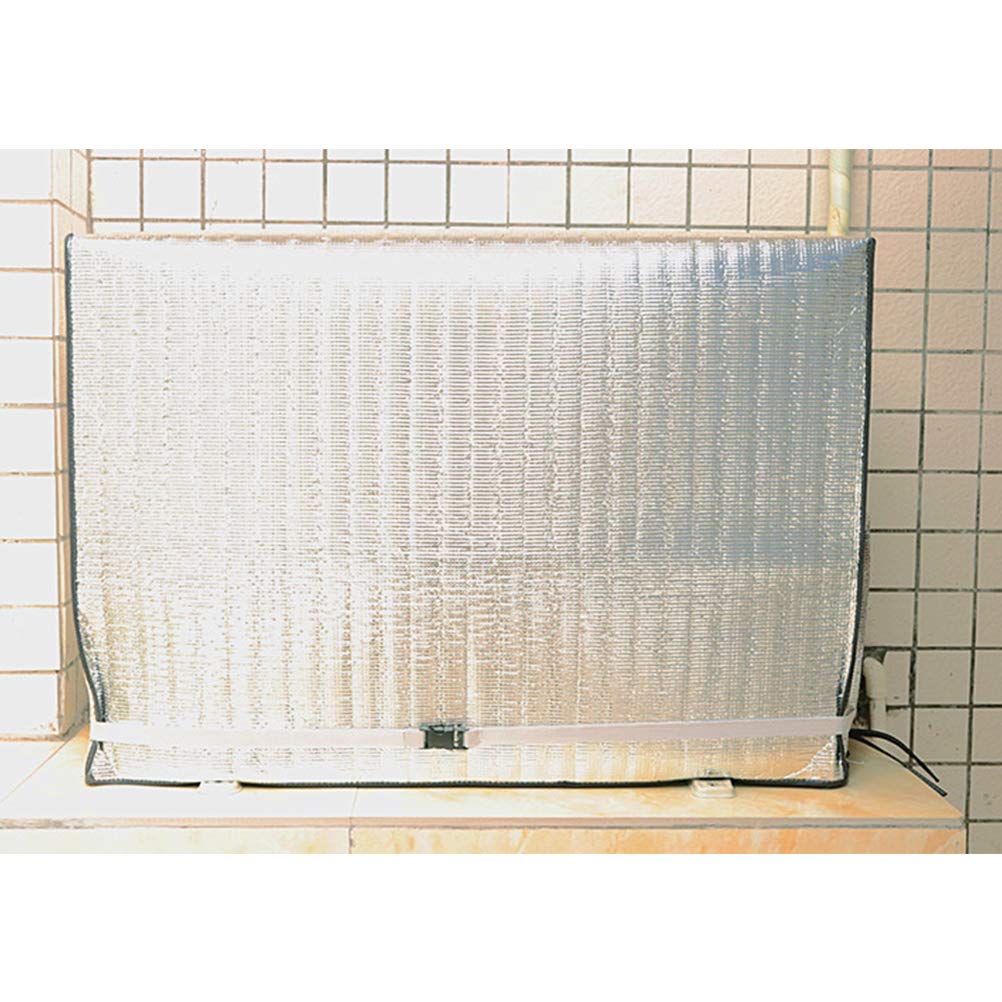 BESPORTBLE Large Outdoor Air Conditioner Cover - Heavy Duty Metal AC Cover for Outside Units, Sun Shade & Protector - Perfect for Patio, Backyard, and Home Exterior Protection