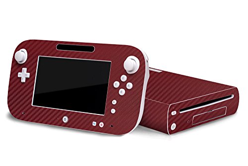 3D Carbon Fiber Burgundy