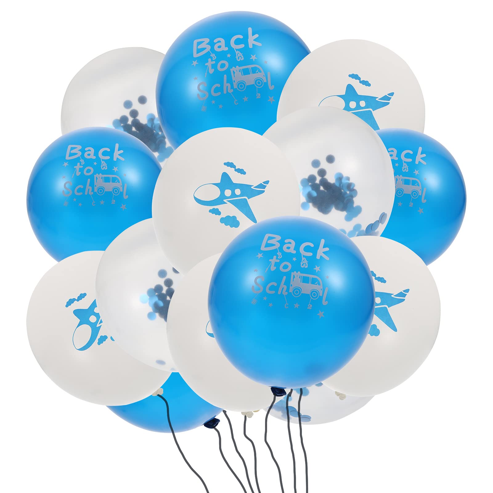 30Pcs Colorful Party Balloons for Back to School, Birthday & Celebration Decorations - Perfect for Classroom, Home & Party Decorations