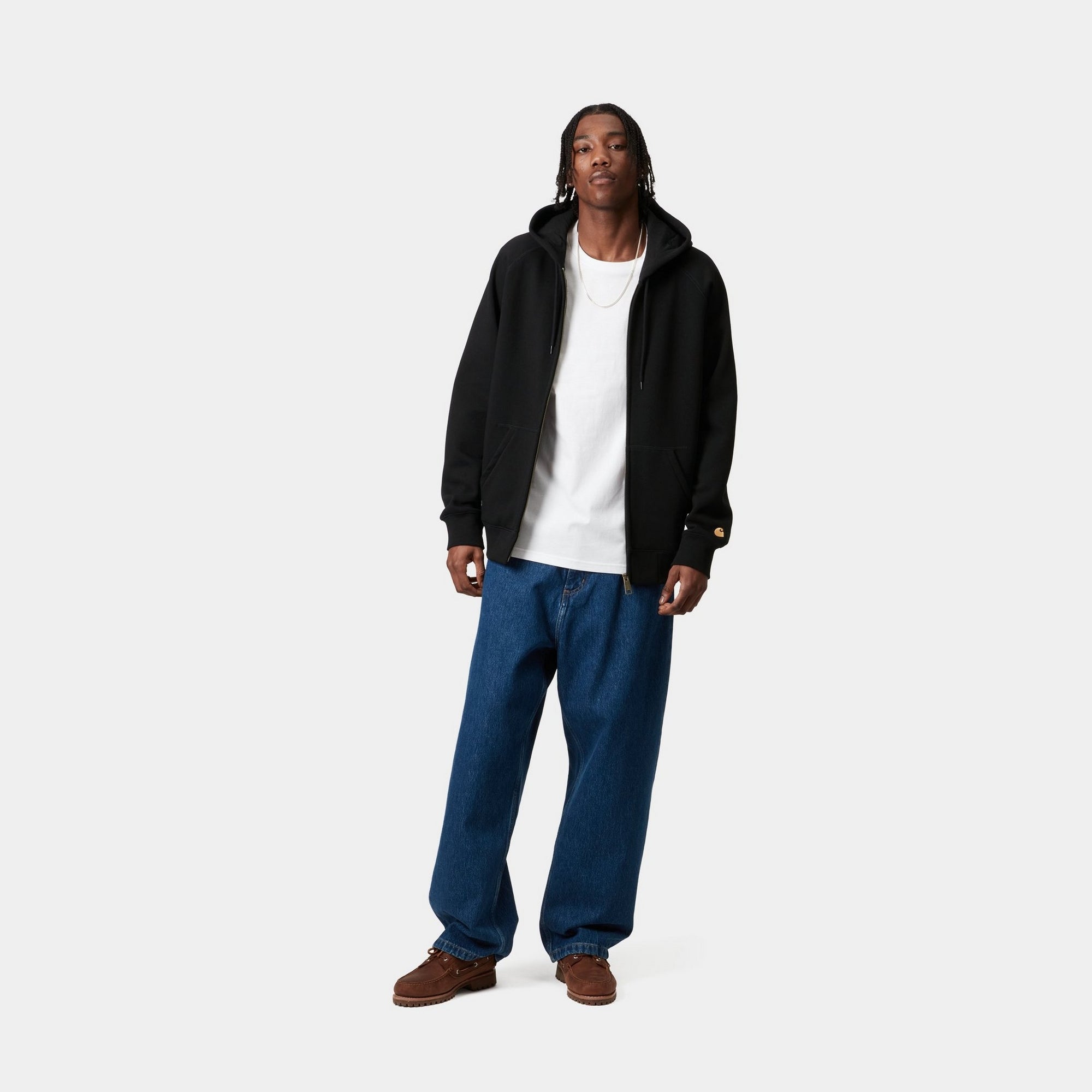 Men's Black Hooded Chase Jacket - Lightweight Waterproof Windbreaker for Outdoor Running & Hiking | Perfect for Cold Weather & Urban Streetwear