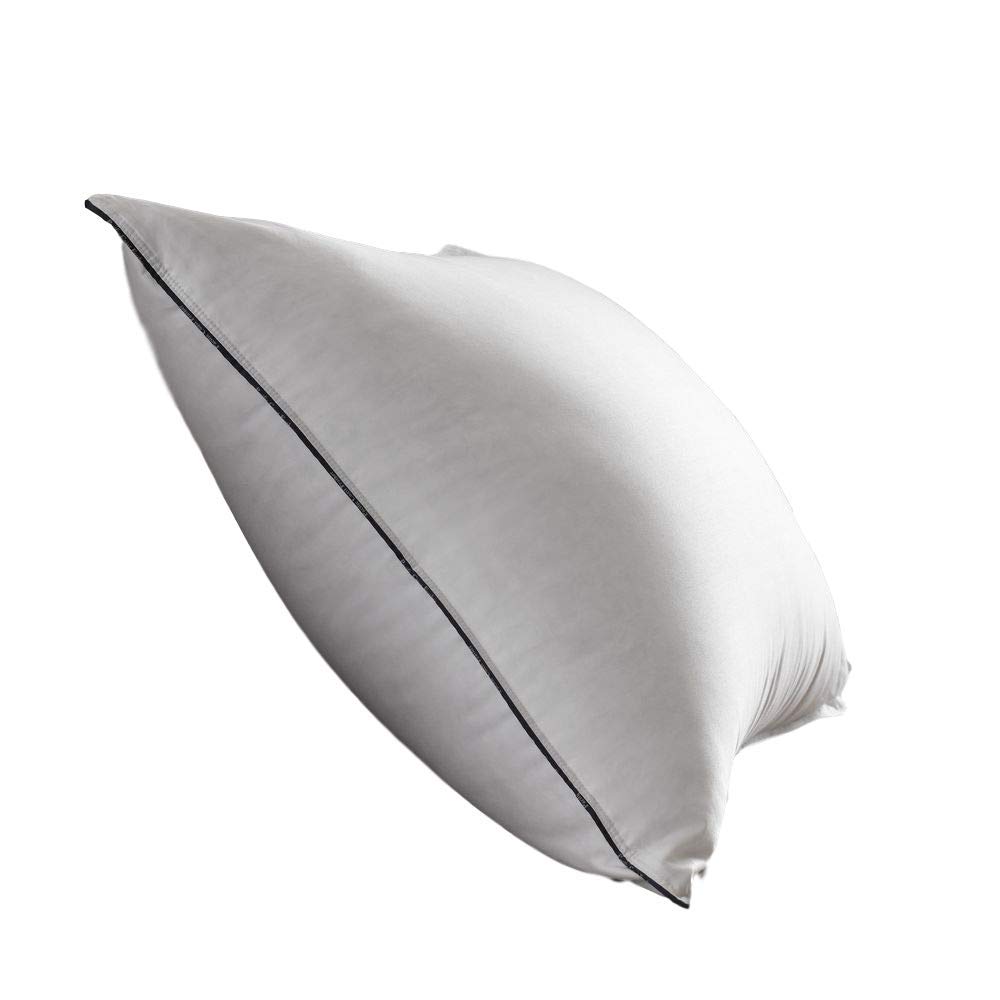 Pacific Coast Touch of Down Standard Pillow Set - 2 Pack Luxury Down Alternative Pillows for Side, Back & Stomach Sleepers - Perfect for Bedroom, Guest Room & Hotel Use