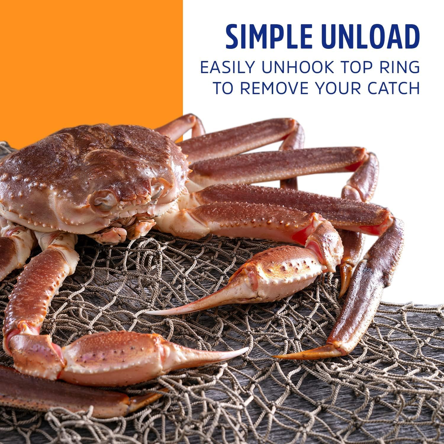 Stainless Steel Crab Trap - Protoco Tunnel Crab Pot for Saltwater & Freshwater Fishing | Durable Hand-Wrapped Crab Catching Gear for Ocean, Bay & River | Perfect for Crabbing Adventures, Seafood Lovers & Outdoor Fishing Enthusiasts