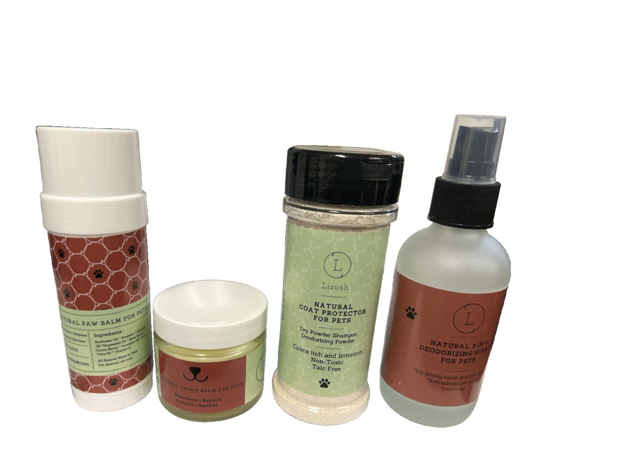 **All Natural Pet Wellness Kit – Organic Soothing Balms & Herbal Coat Powder for Dogs & Cats | Perfect Pet Pampering Gift Box for Relaxation & Skin Care**    *(Use Case: Ideal for pet owners seeking natural solutions to soothe dry skin, reduce itching, and promote a healthy coat—great for birthdays, holidays, or everyday pet care.)*