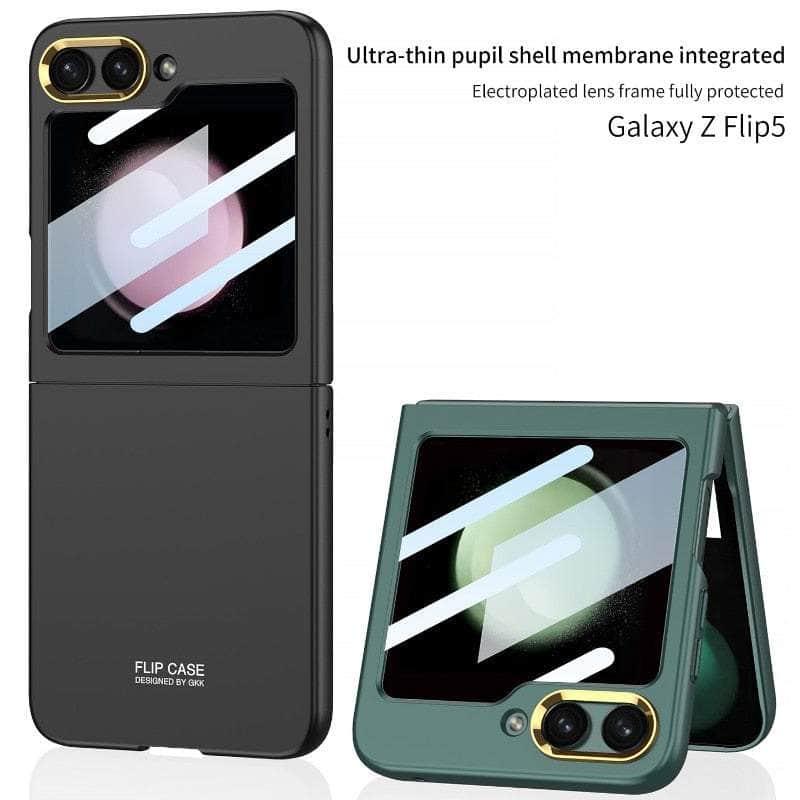 Slim Protective Case for Samsung Galaxy Z Flip 5 - Ultra Thin Lightweight Cover with Shock Absorption | Perfect for Everyday Use, Travel & Business Meetings