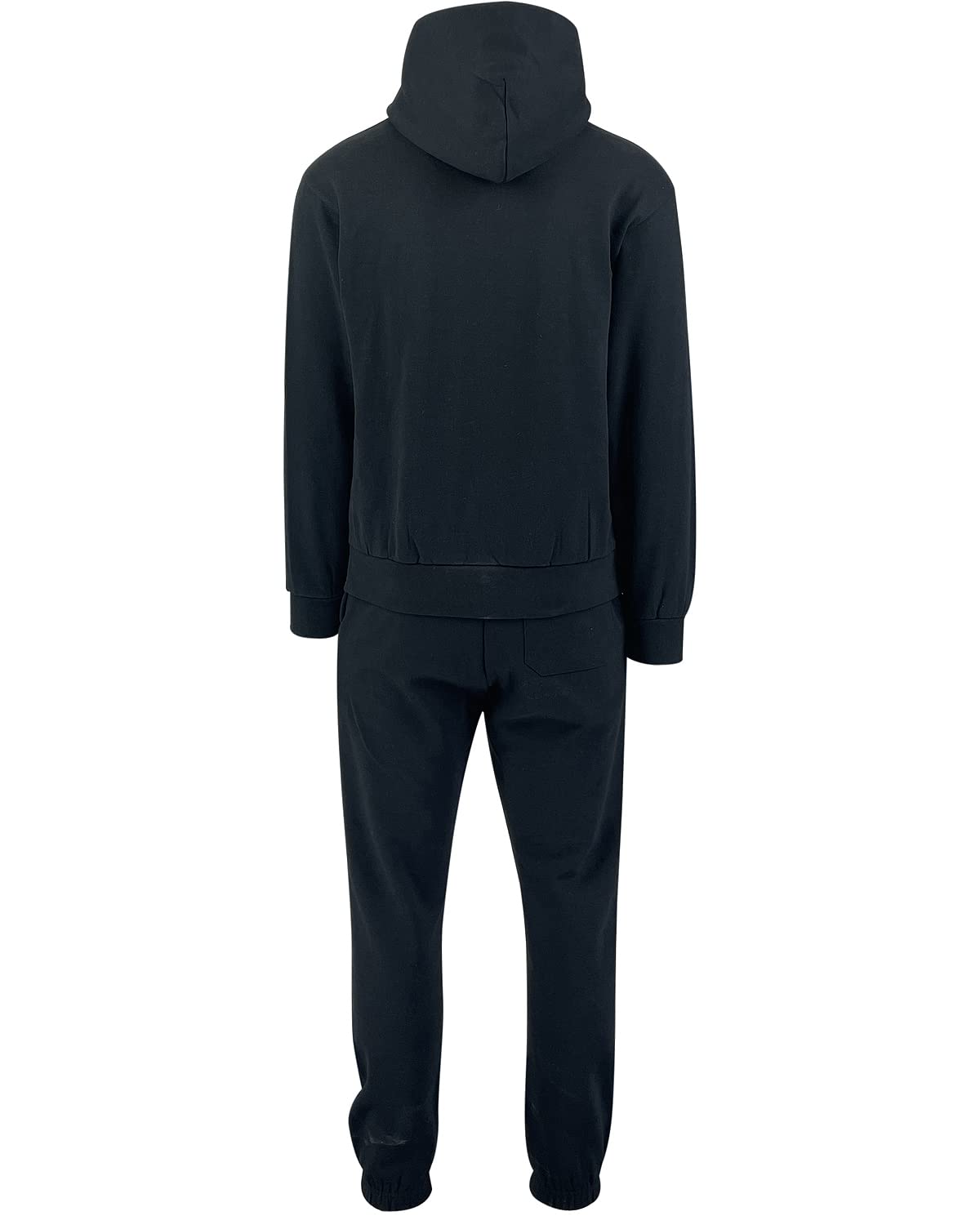 Men's Hoodie and Jogger Tracksuit Set - Blank Sweatshirt & Pants for Casual Wear, Gym, and Lounge