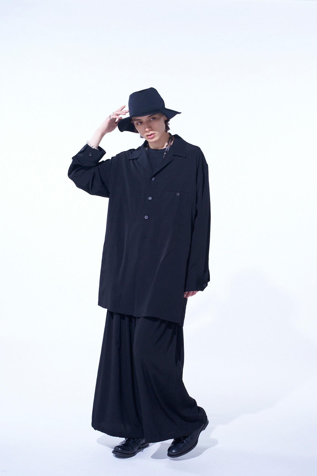Crepe de Chine Shirt Blouse for Women - Elegant & Lightweight Blouse for Casual & Office Wear - Perfect for Work, Dates & Special Occasions