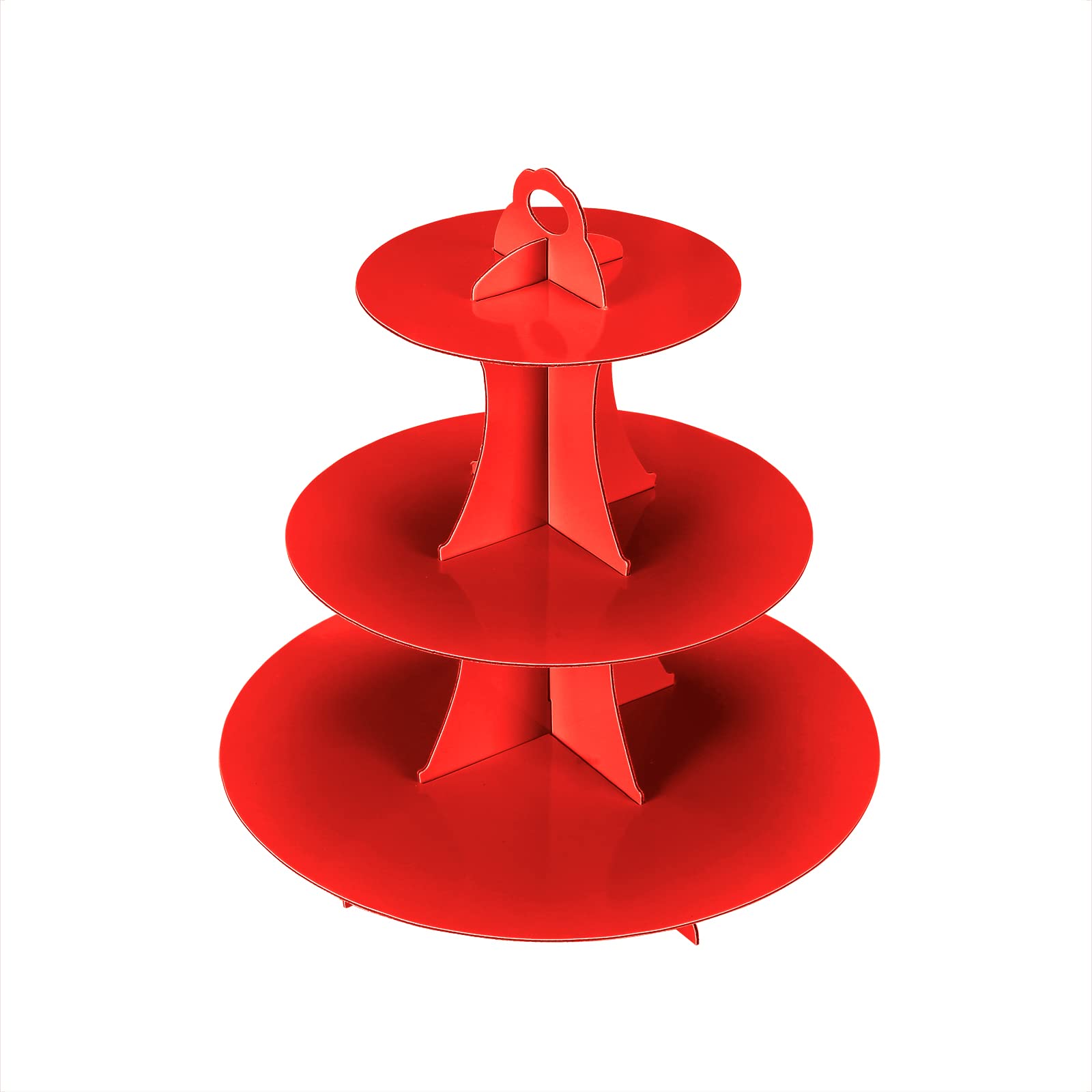2-Pack 3-Tier Cupcake Stand Holder for Birthday Parties, Wedding Dessert Tables & Floral Tea Events - 12