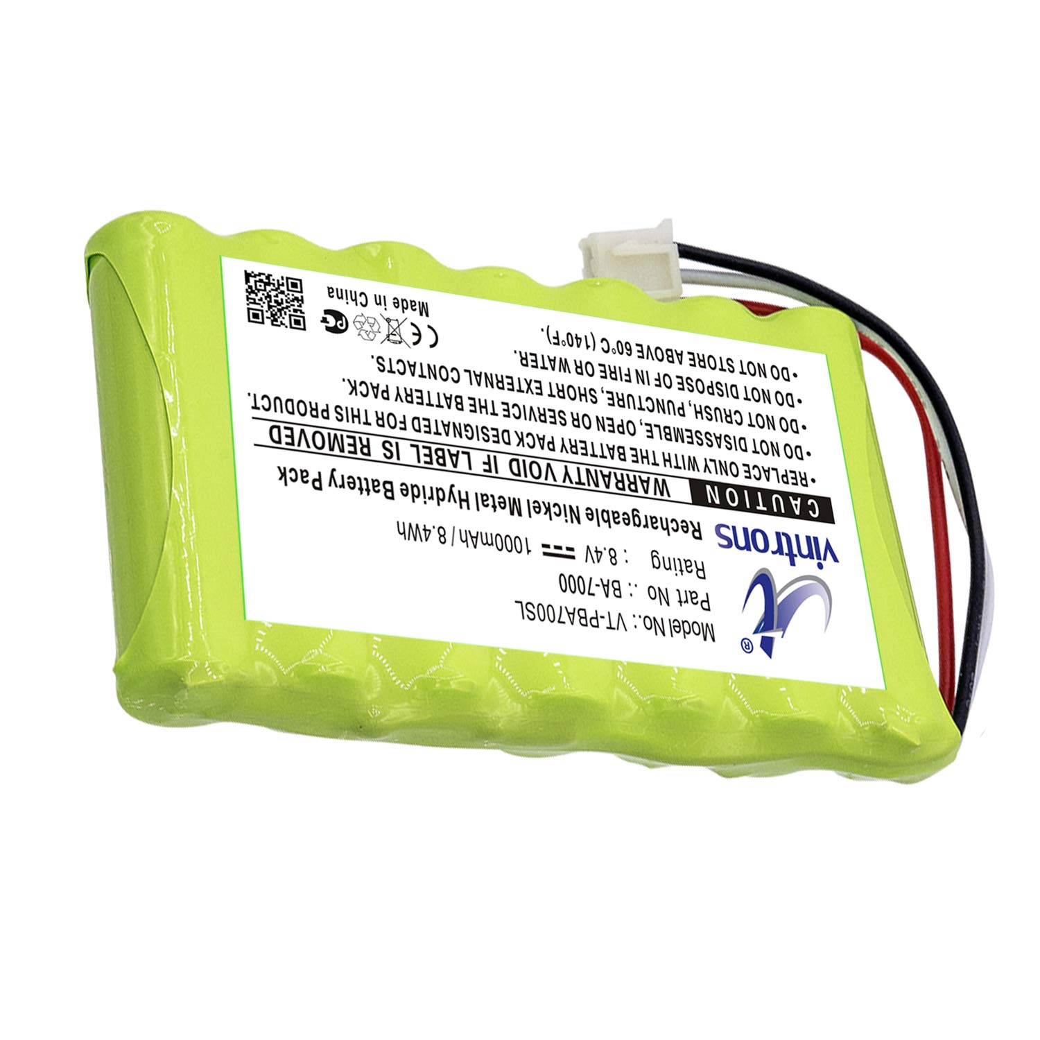 VI VINTRONS Replacement Battery for Brother PT-7600 Label Printer - Compatible with PT-7600 & P-Touch Series - Perfect for Office Labeling, Shipping & Organization