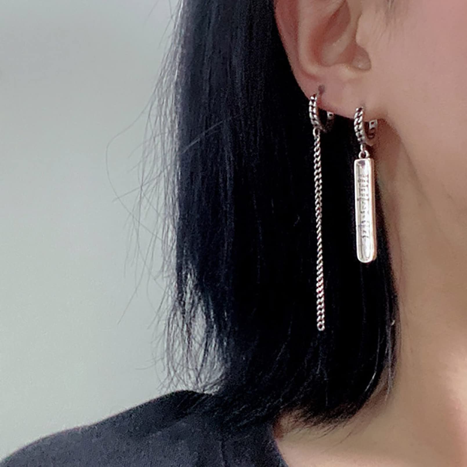 925 Sterling Silver Drop Earrings for Women - Hypoallergenic Vintage Chain Dangle Earrings | Elegant Birthday Gift for Girlfriend, Wife, Sister, Daughter & Mother | Perfect for Parties, Weddings & Special Occasions