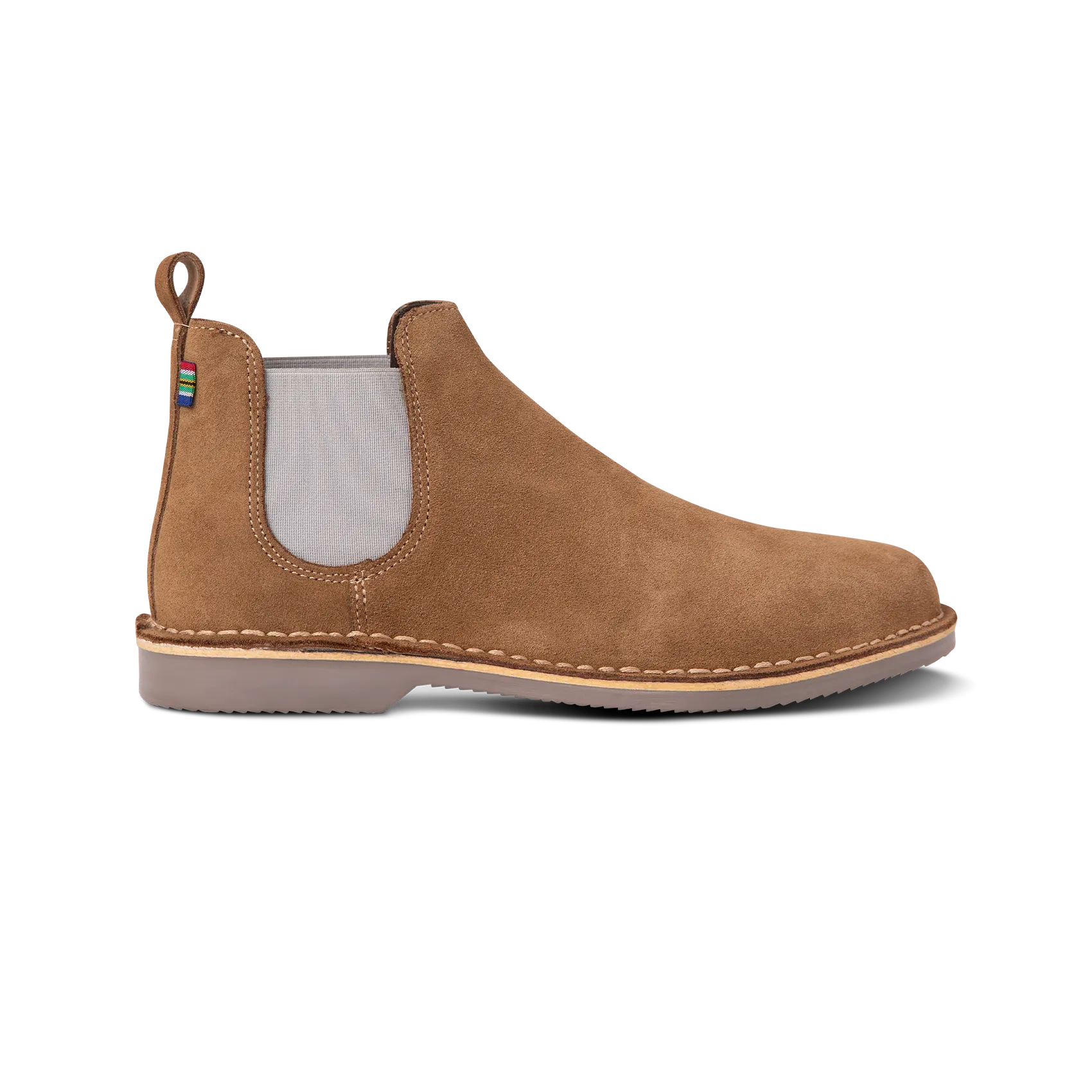 Men's Chelsea Boots with Grey Sole - Comfortable & Stylish Ankle Boots for Casual Wear, Work & Outdoor Activities