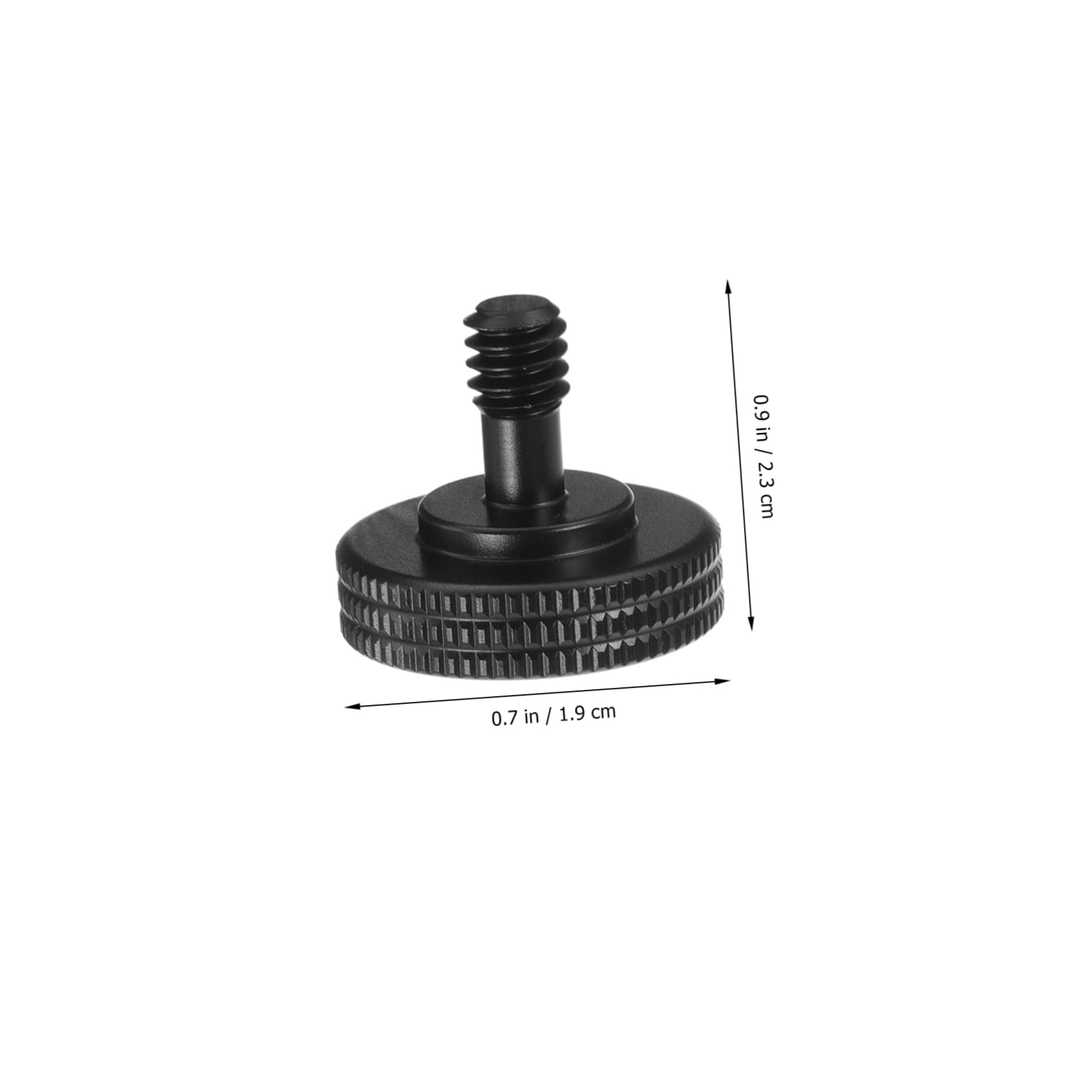 UKCOCO 3-Pack 1/4 Inch Thumb Screws for Action Cameras - Essential Camera Mounting Accessories Kit (12pcs) - Compatible with Tripods, Brackets & DSLR Cameras - Perfect for Vlogging, Travel & Outdoor Photography