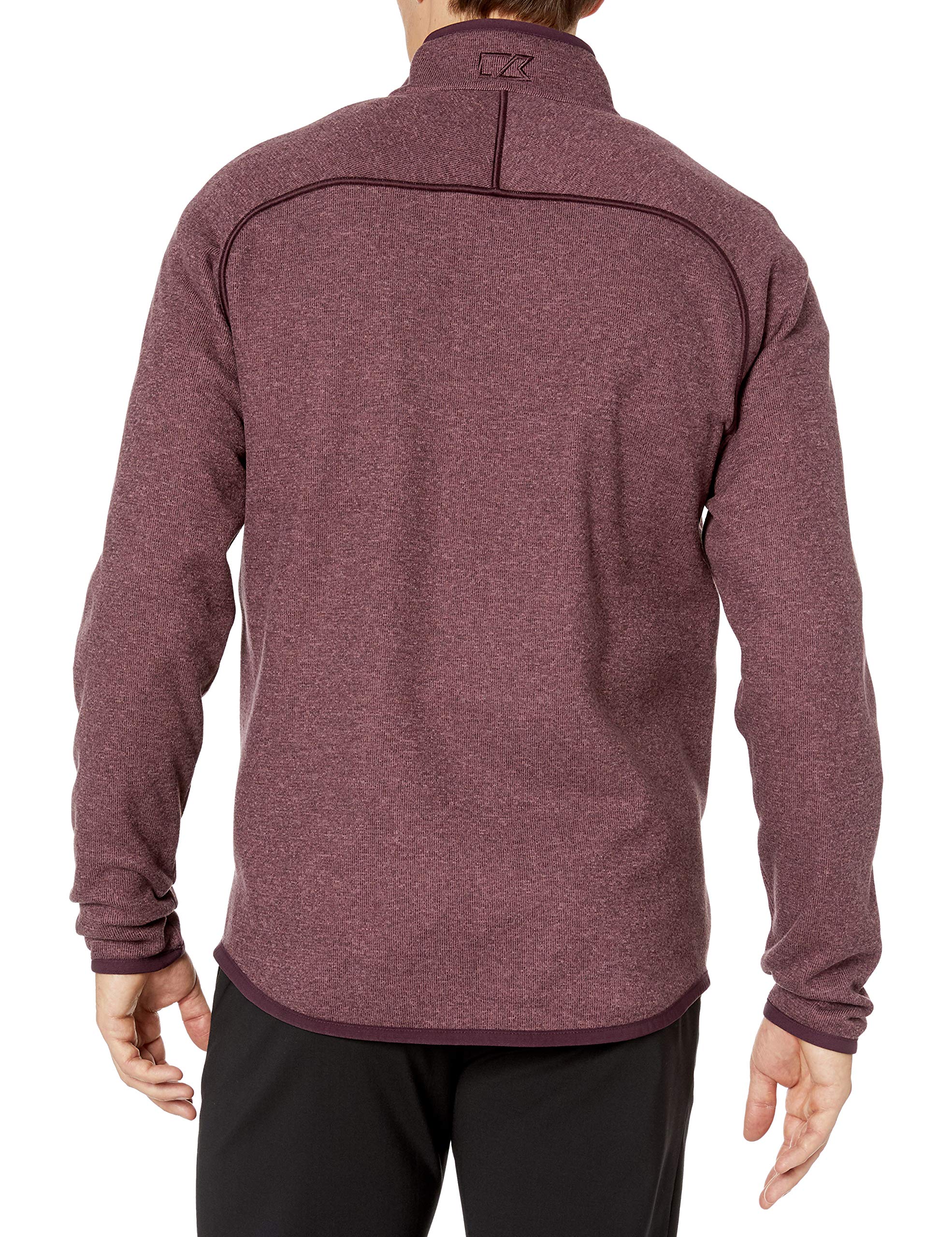 Cutter & Buck Men's Big & Tall Full Zip Jacket - Water-Resistant Lightweight Windbreaker for Outdoor Activities, Hiking & Casual Wear