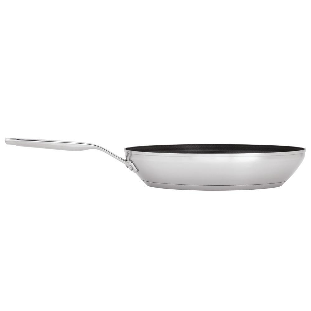 **Amana W11463466 12-Inch Nonstick Induction Frying Pan - Durable & Scratch-Resistant for Even Cooking - Perfect for Home Kitchen, Camping & Outdoor Cooking**
