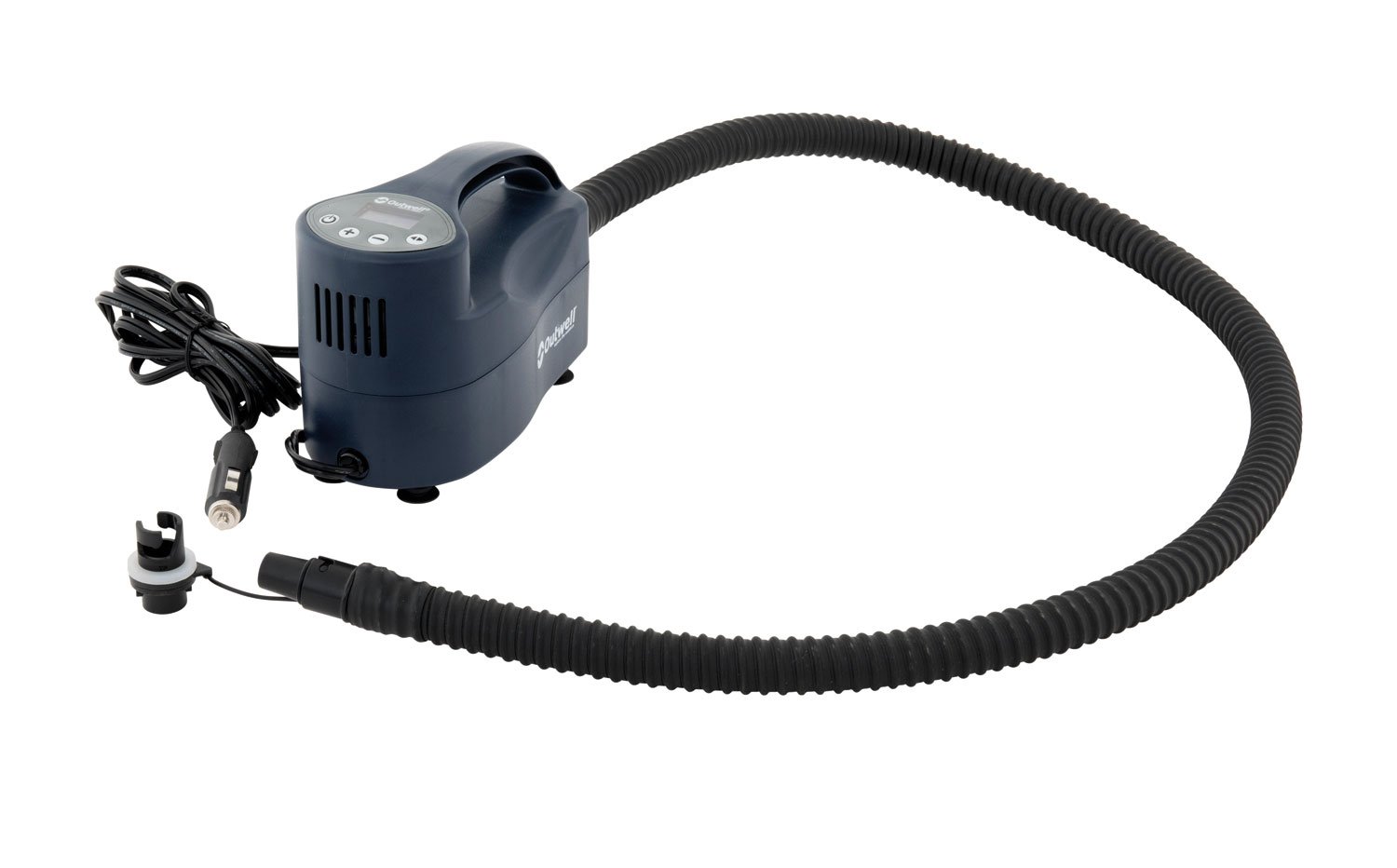 12V Portable Tent Air Pump for Camping - Fast Inflation & Deflation, Lightweight & Durable - Perfect for Air Mattresses, Inflatable Tents, Pools, Boats (Wind Gust)