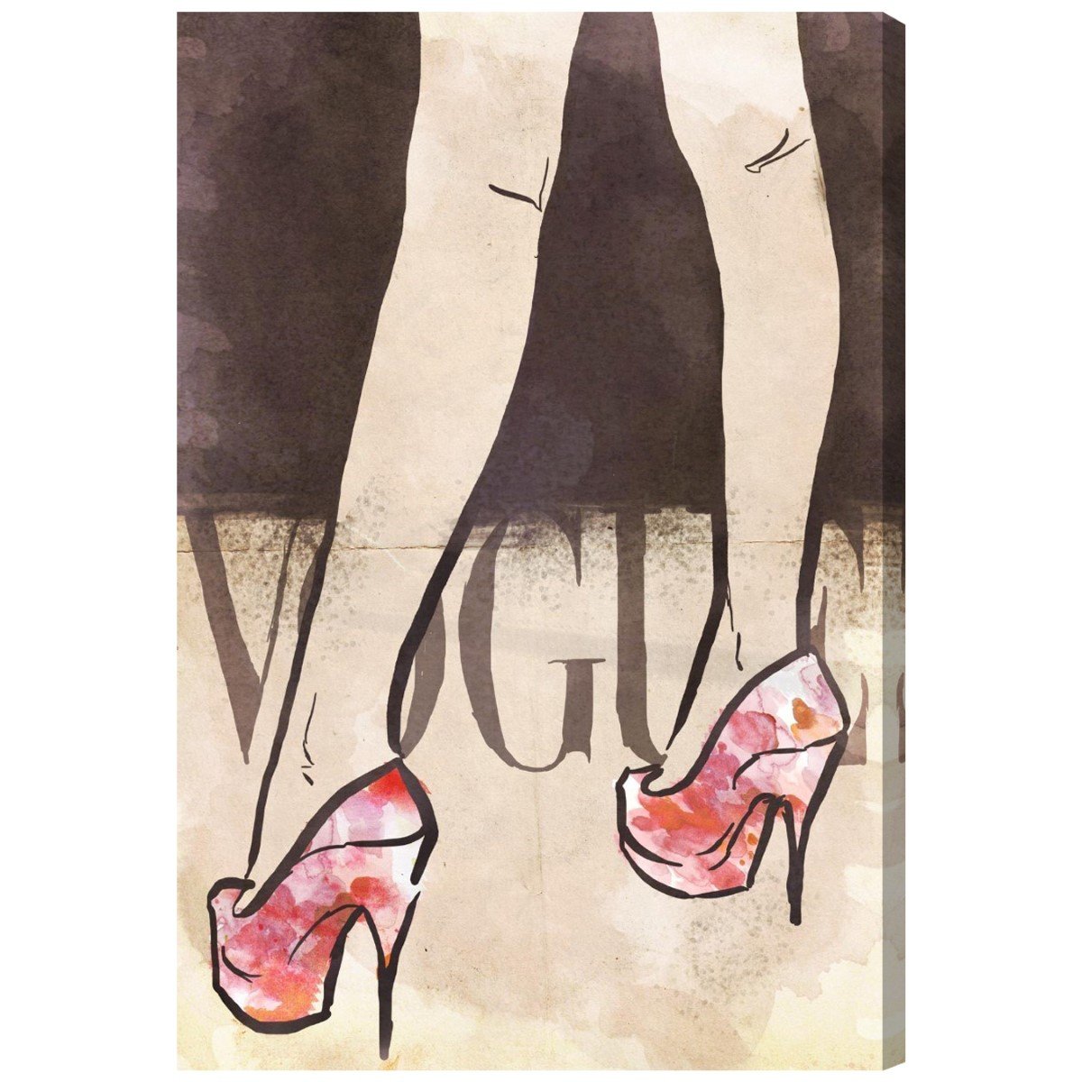 Oliver Gal 'Spring Heels' Canvas Wall Art Print - 30