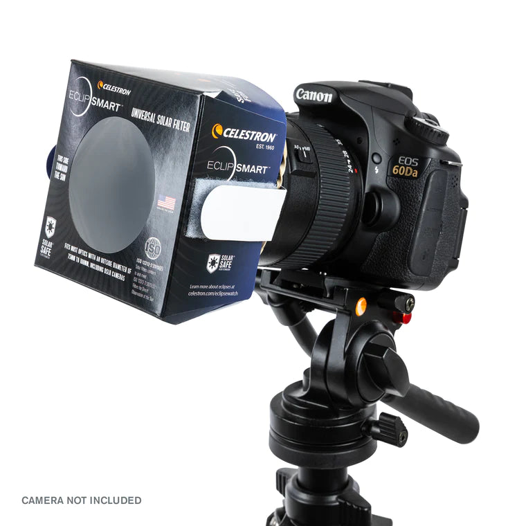 Eclipsmart Universal Solar Filter (44428) - Safe Solar Viewing for Telescopes, Binoculars & Cameras | Perfect for Solar Eclipses, Sun Observation & Astrophotography