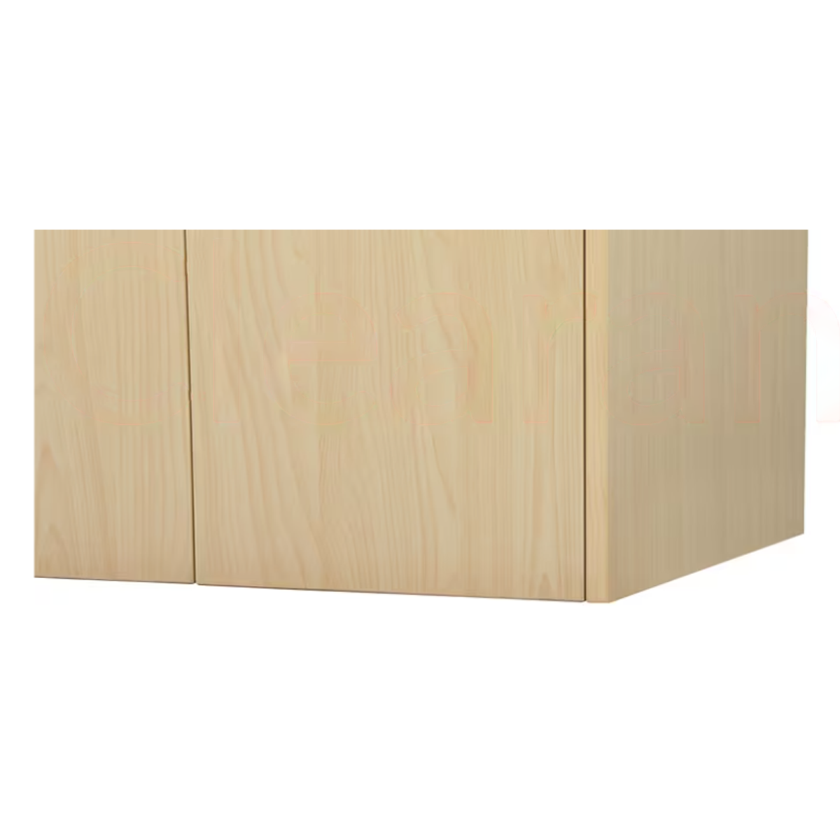 White VF44524MMP 24 x 18 Inch Complete Wall Mount Bathroom Vanity Set with Faucet Hole & 2 Maple Drawers - Perfect for Small Bathrooms, Powder Rooms & Space-Saving Home Renovations