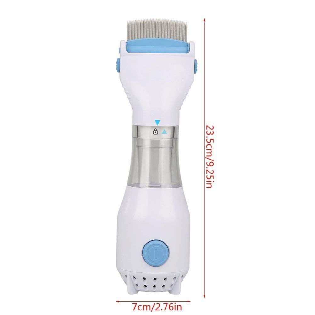 Electric Head Lice Comb - Chemical-Free Lice & Eggs Remover for Kids & Adults