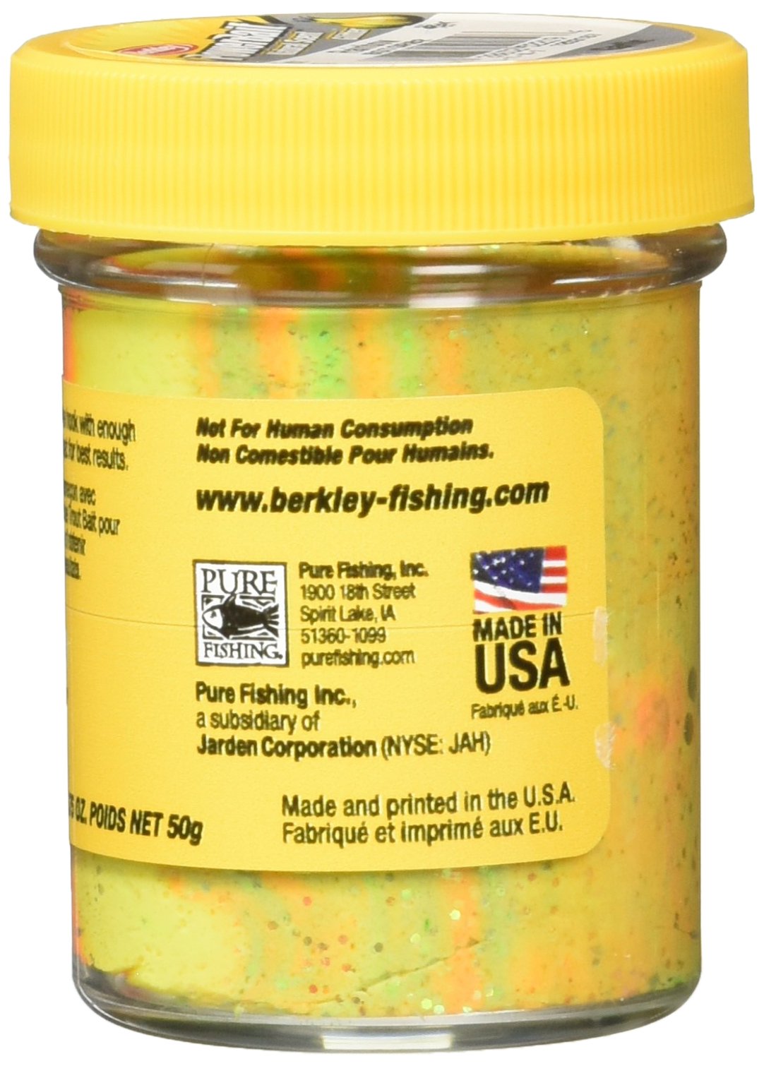 Berkley PowerBait Natural Glitter Trout Fishing Dough Bait - Realistic Scent & Attractant for Rainbow, Brown & Brook Trout - Perfect for Freshwater Lakes, Rivers & Streams