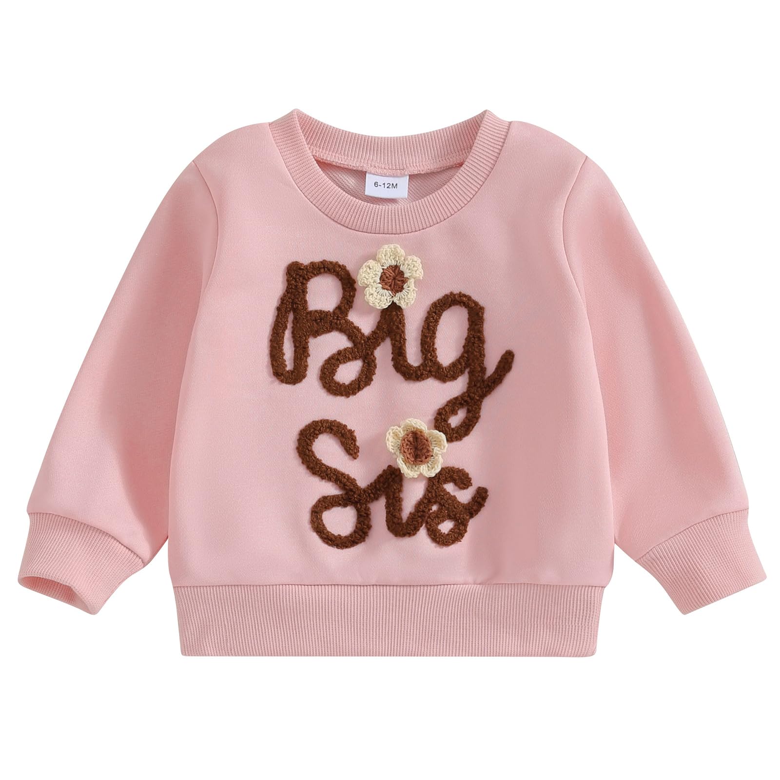 Big Sis Little Sis Matching Sweatshirts for Toddler & Baby - Fall Family Outfits
