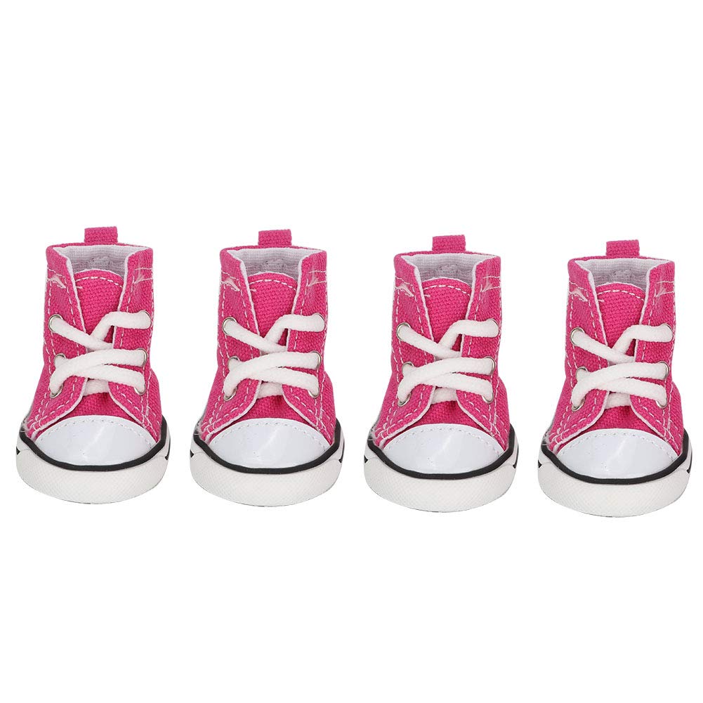 Zerodis Denim Dog Sneakers - Soft & Comfortable Slip-On Shoes for Small Medium Large Dogs - Perfect for Indoor Home Use & Outdoor Walks