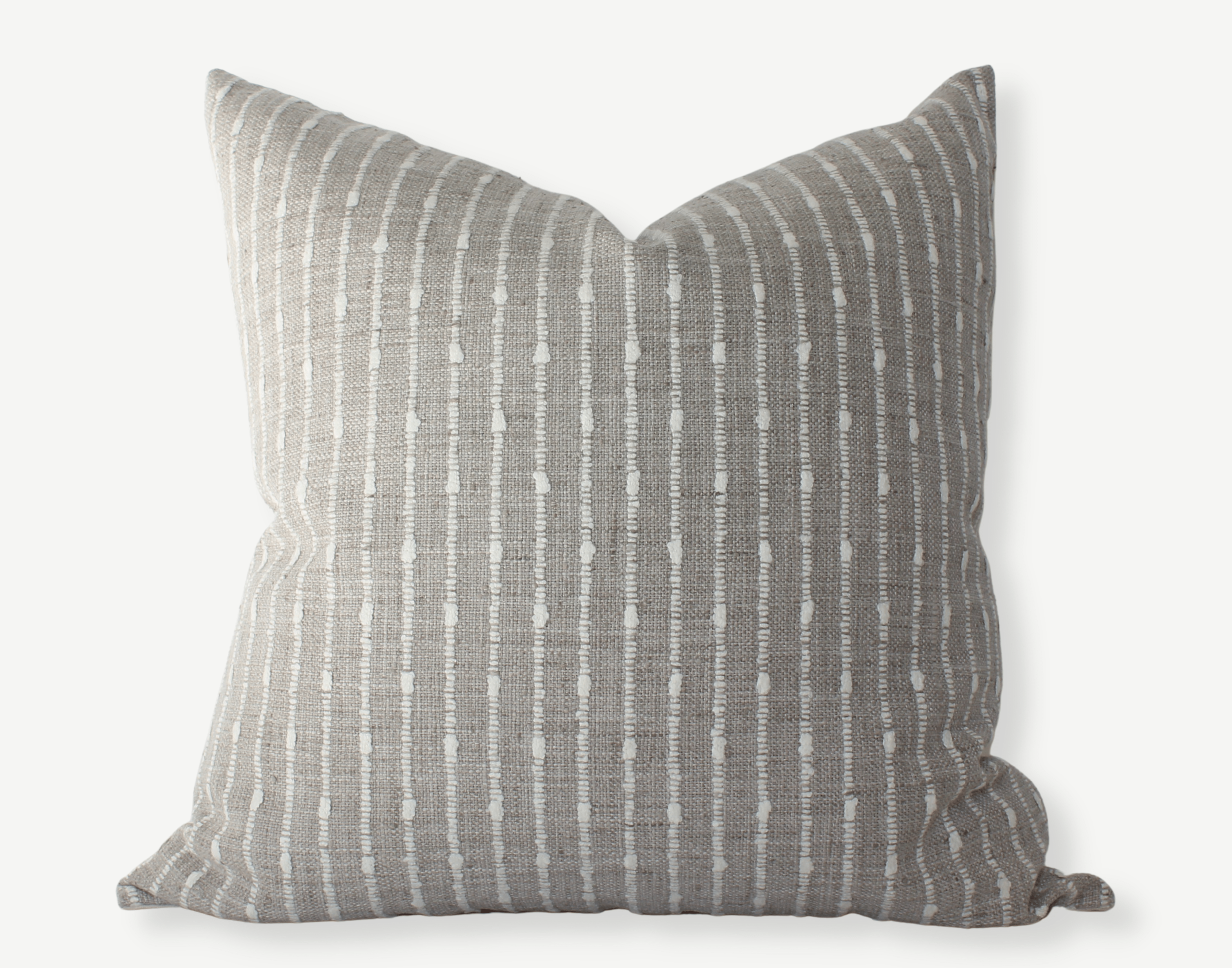 Premium Perin Pillow Cover - Soft & Breathable Cotton Linen Blend - Decorative Cushion Case for Sofa, Bed, Living Room - Home Decor Accessory for Comfort & Style