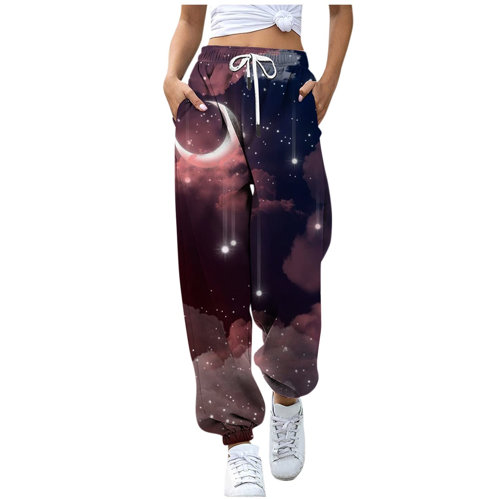 XSSFCC 3D Graphic Joggers Pants for Men & Women - Funny Printed Sweatpants for Running, Exercise & Sports | Comfortable Baggy Track Pants for Gym, Lounge & Casual Wear