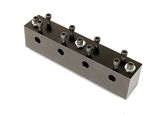 5930 Gang-Tooling Tool Post 3/8 Inch - High Precision Lathe Tool Holder for Metalworking & Machining | Perfect for CNC Turning, Milling & Workshop Projects