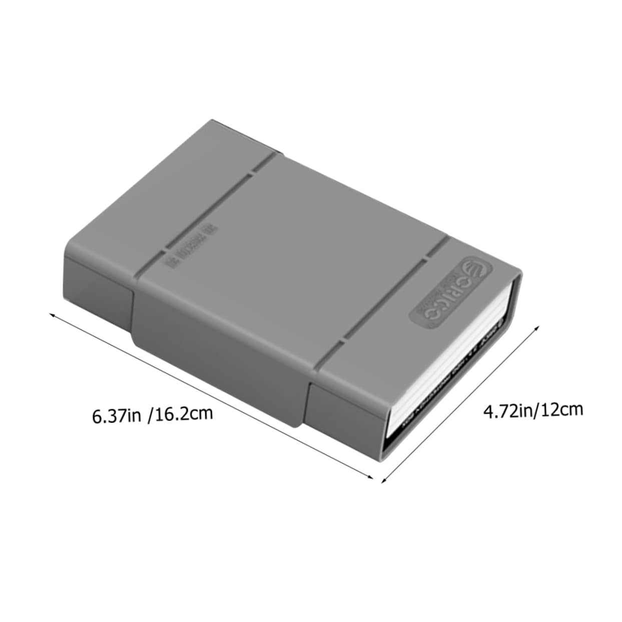 Zerodeko Hard Drive Protective Case - Shockproof SSD & HDD Travel Storage Pouch for External Hard Drives, Digital Recorders - Durable PP Material Computer Accessories | Perfect for Business Travel, Data Backup & Device Protection