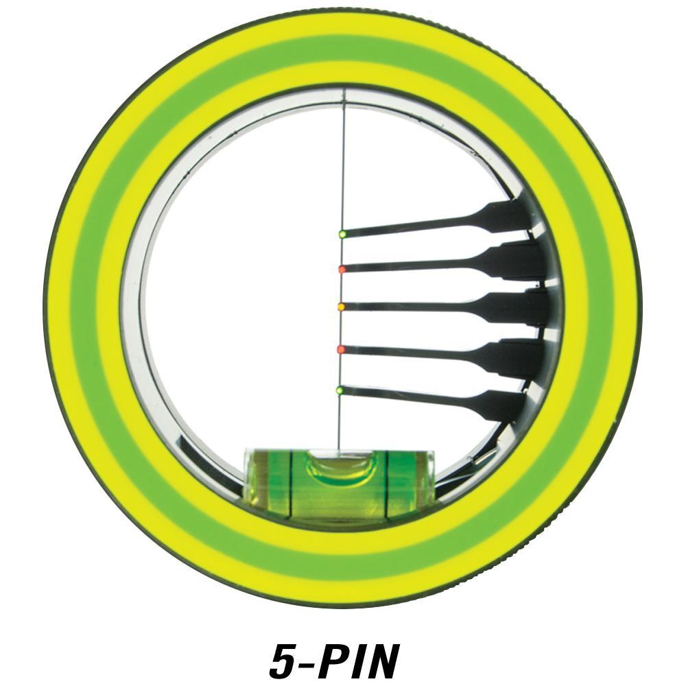 Spot Hogg Fast Eddie XL MRT 5-Pin Bow Hunting Sight - Precision Archery Sight for Target Practice & Deer Hunting