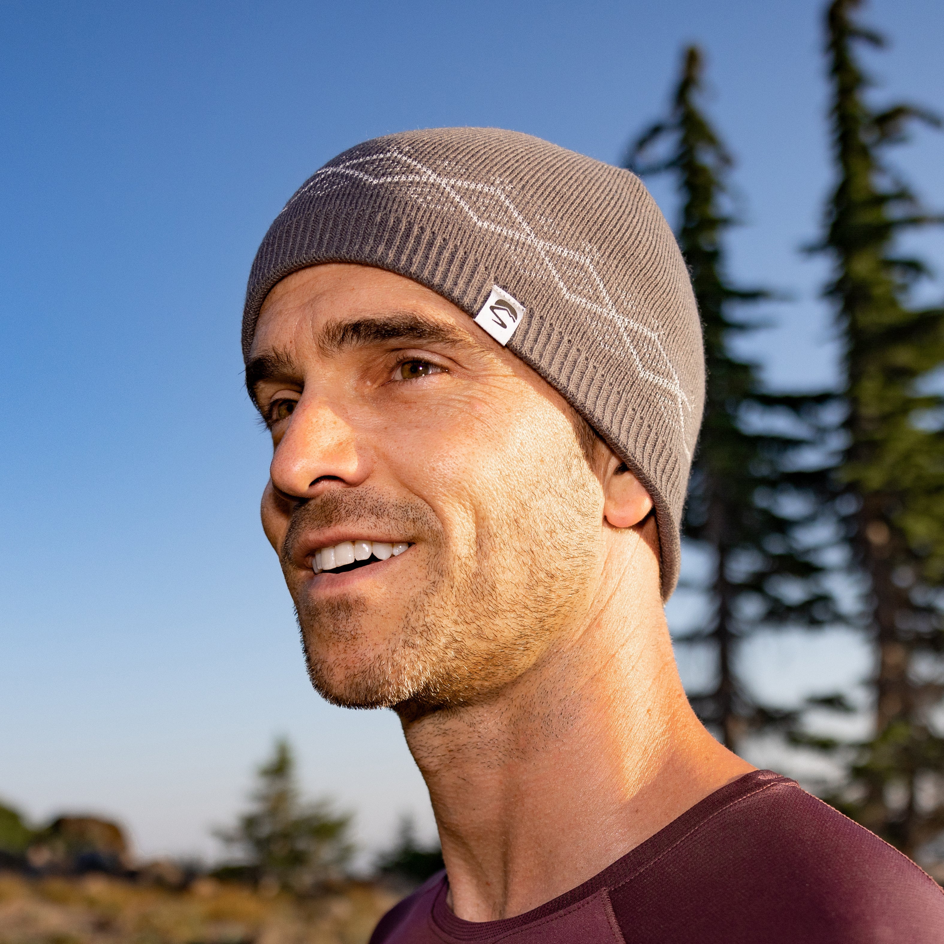 High Visibility Strobe Reflective Beanie Hat for Running, Cycling & Night Safety - LED Light Up Winter Knit Cap for Outdoor Activities