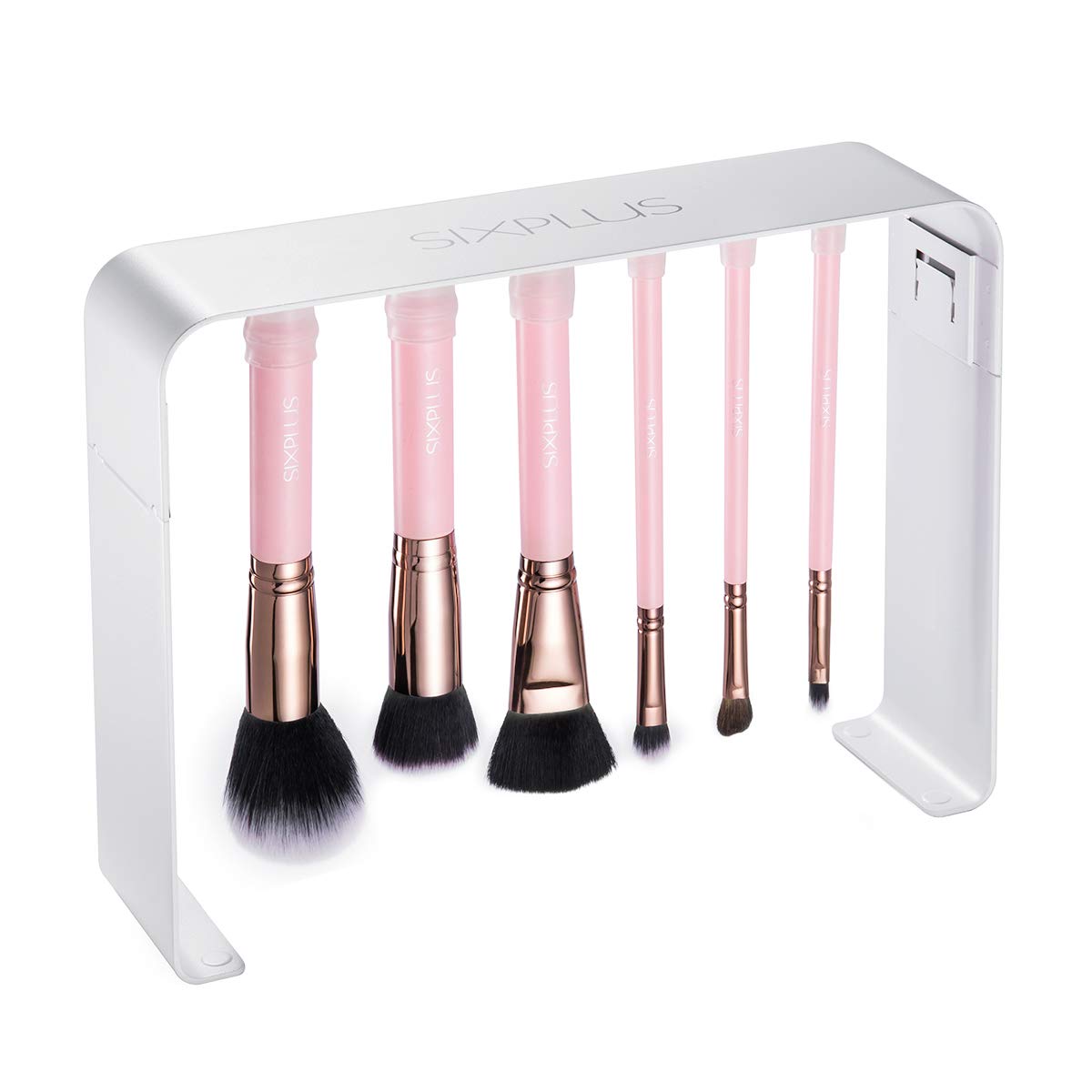 15-Piece Pink Professional Makeup Brush Set - Foundation, Powder, Concealer, Eyeshadow & Blush Brushes with Travel Case | Perfect Gift for Women, Girlfriend & Mom | Ideal for Travel, Daily Makeup & Professional Use