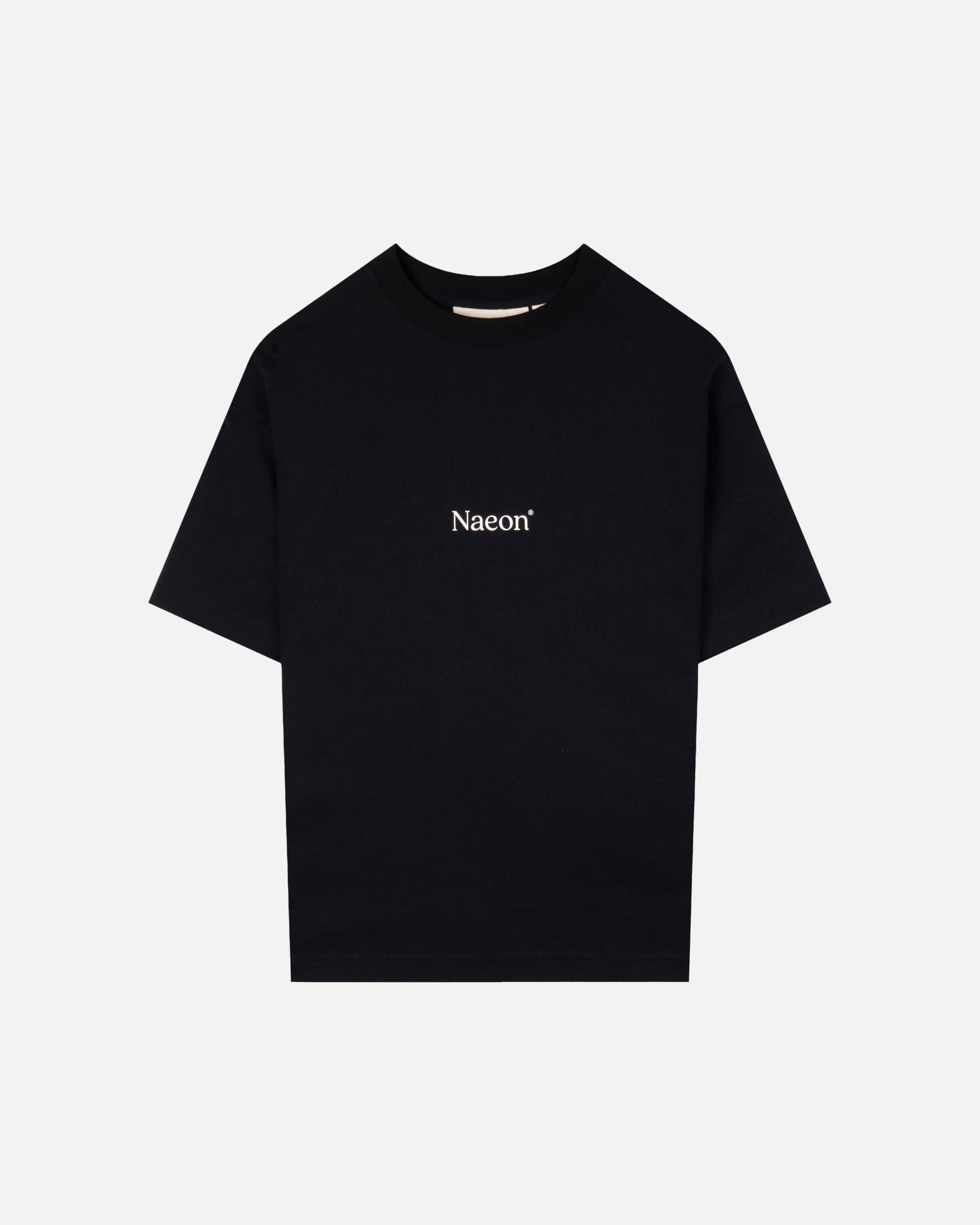NAEON CREATION OF ADAM Heavyweight Cotton T-Shirt for Men - Black Graphic Tee - Casual Streetwear & Art Lovers Fashion - Perfect for Everyday Wear, Outings & Gifts