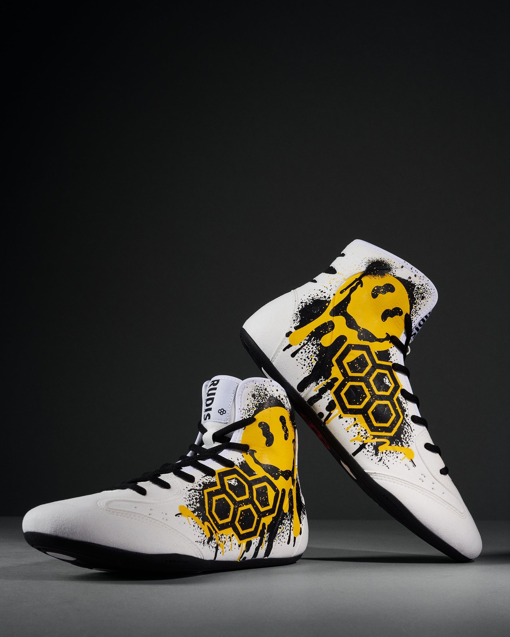 RUDIS International X Wrestle Gang Wrestling Shoes Size 11.5 - High-Performance Footwear for Training & Competitions - Perfect for Amateur & Professional Wrestlers