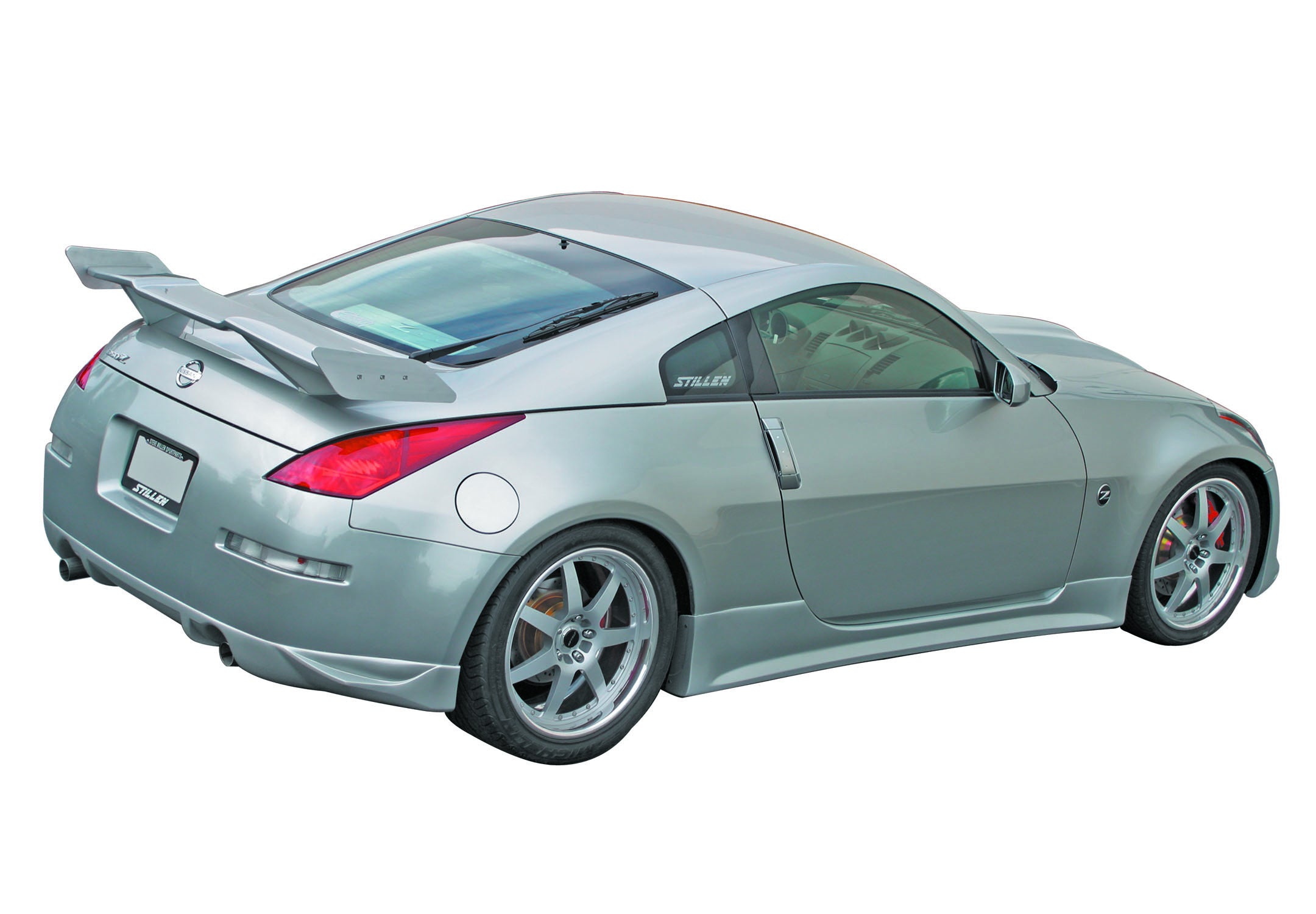 2003-2008 Nissan 350Z Z33 4-Piece Body Kit with Series 2 Skirts & Front Fascia (1035010KT2) - Upgrade Your Sports Car for Street Racing & Show Car Events