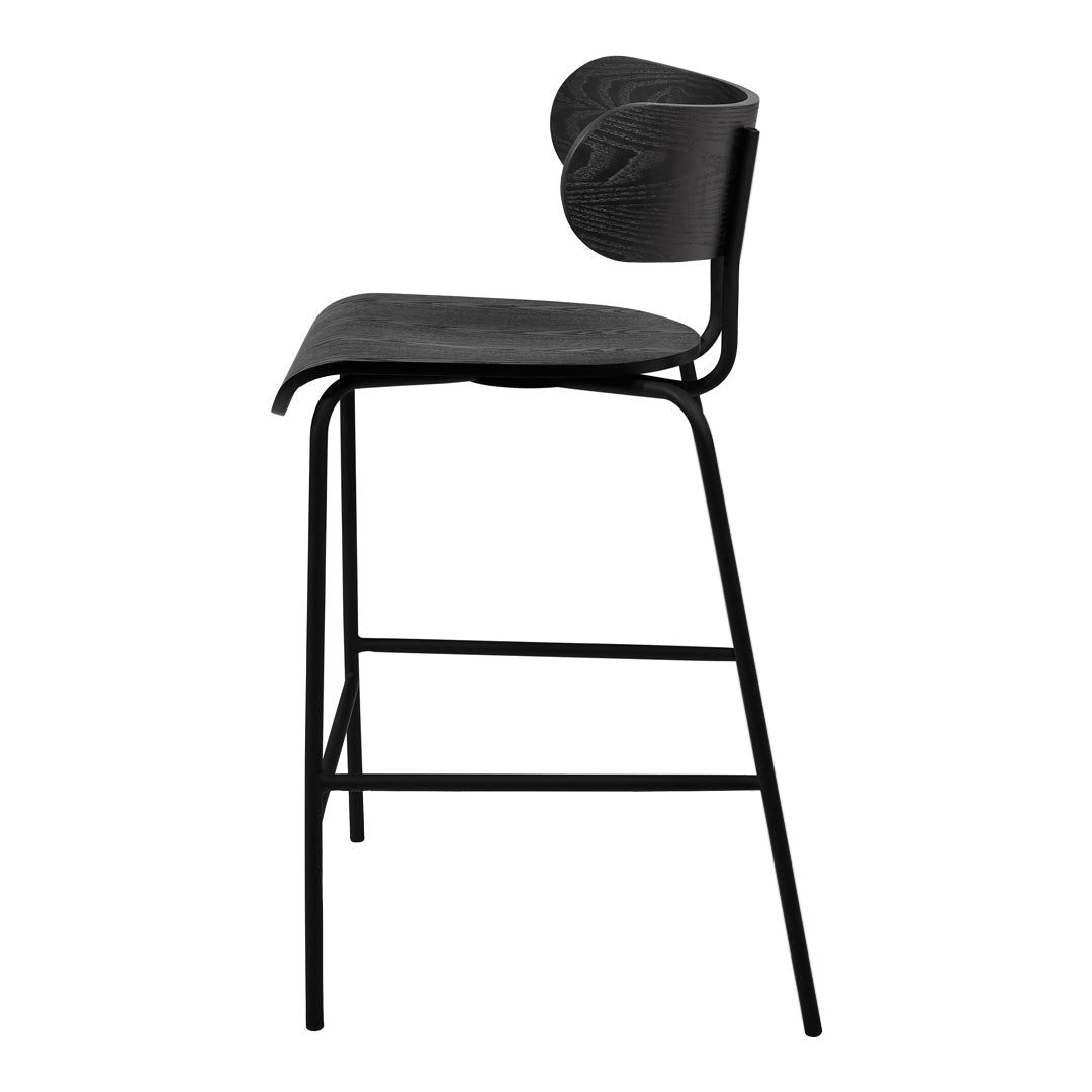 Bantam Counter Stool - Modern Kitchen Bar Stool with Adjustable Height for Home, Cafe, and Restaurant Use
