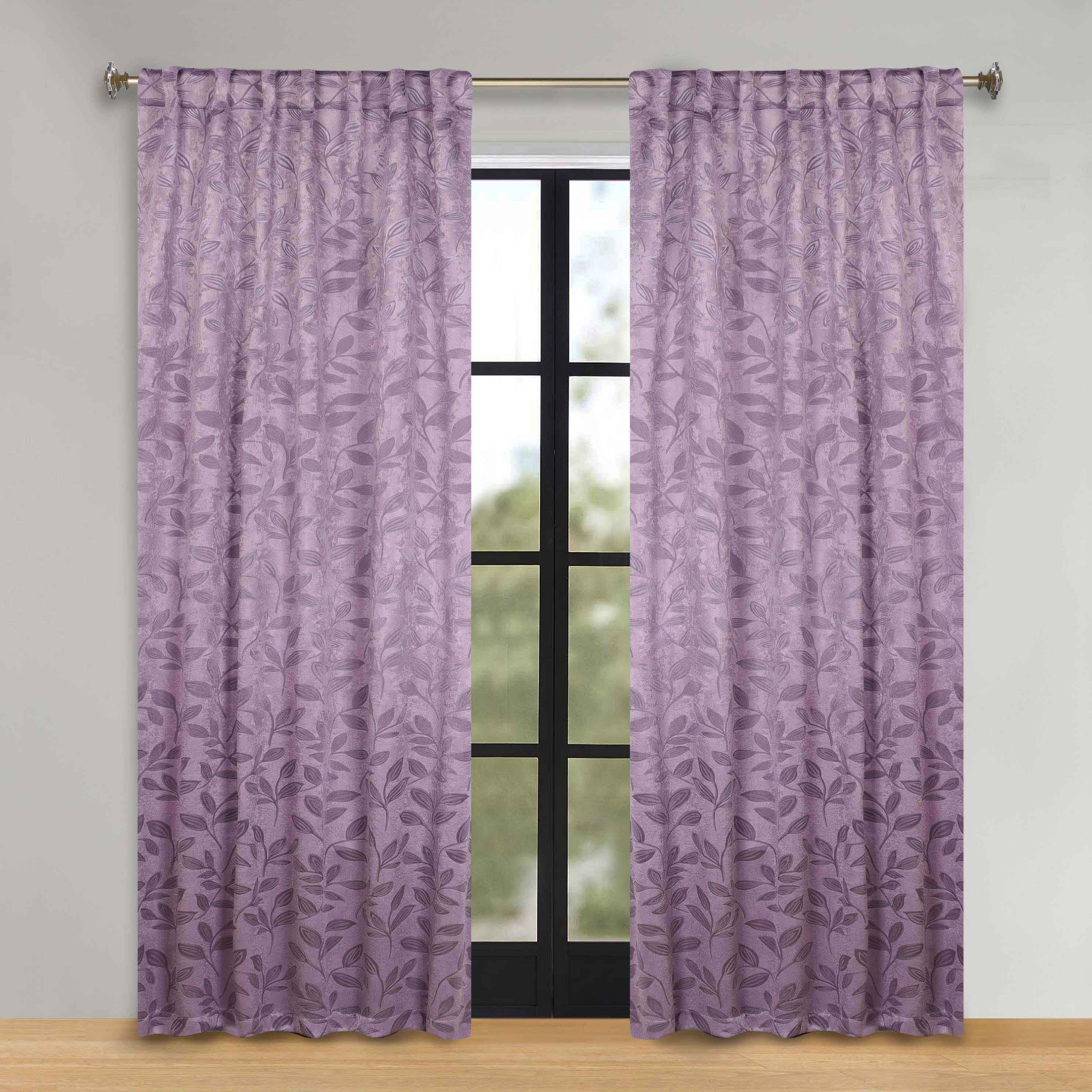 Premium Blackout Curtains for Bedroom - Super Soft Thermal Insulated Room Darkening Drapes with Back Tab Design (Set of 2 Panels) - Perfect for Nursery, Home Theater & Shift Workers