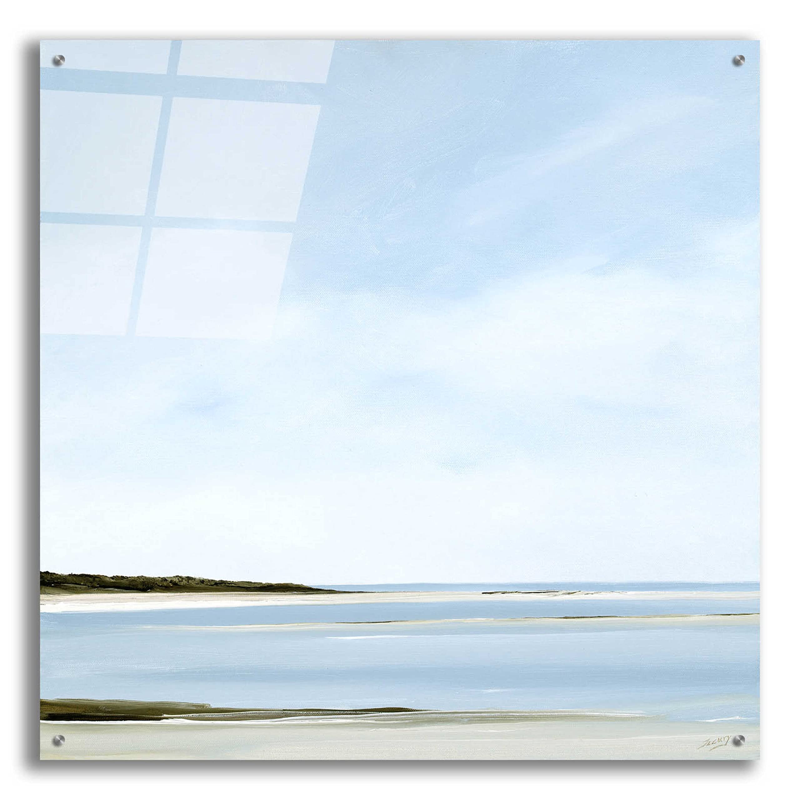 Epic Art 'Positions' by Rick Fleury - 36x36 Inch Acrylic Glass Wall Art Painting - Modern Home & Office Decor for Living Room, Bedroom, or Gallery Display