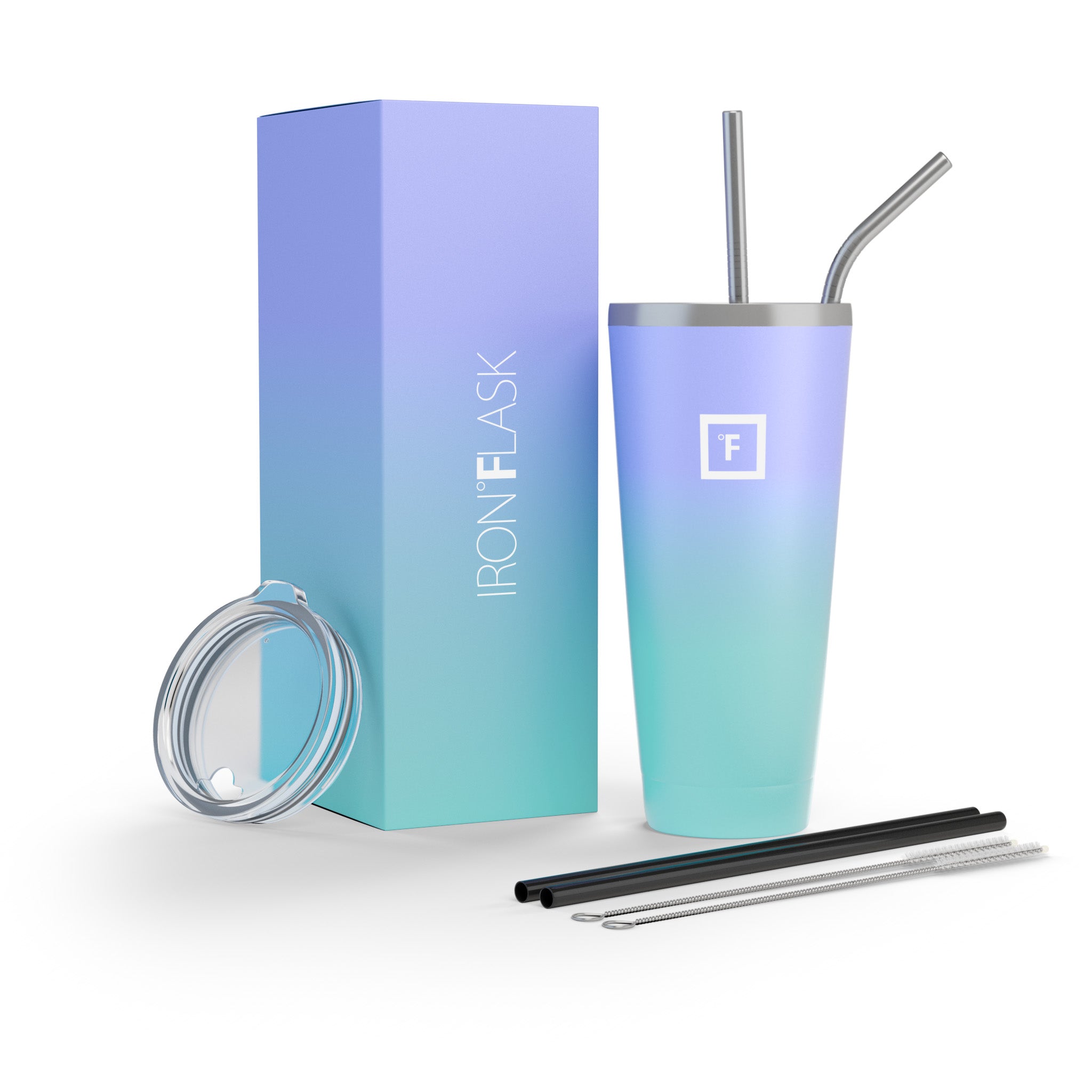 32 Oz Stainless Steel Classic Tumbler with Lid and Straw - Insulated Double Wall Vacuum Cup for Hot & Cold Drinks - Perfect for Coffee, Tea, Water, Smoothies - Ideal for Office, Travel, Gym, and Outdoor Activities