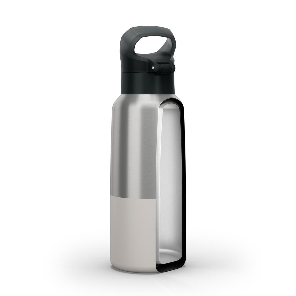 Quechua MH900 Double Wall Insulated 500ml Stainless Steel Water Bottle - Leakproof & BPA Free - Perfect for Hiking, Camping & Outdoor Adventures
